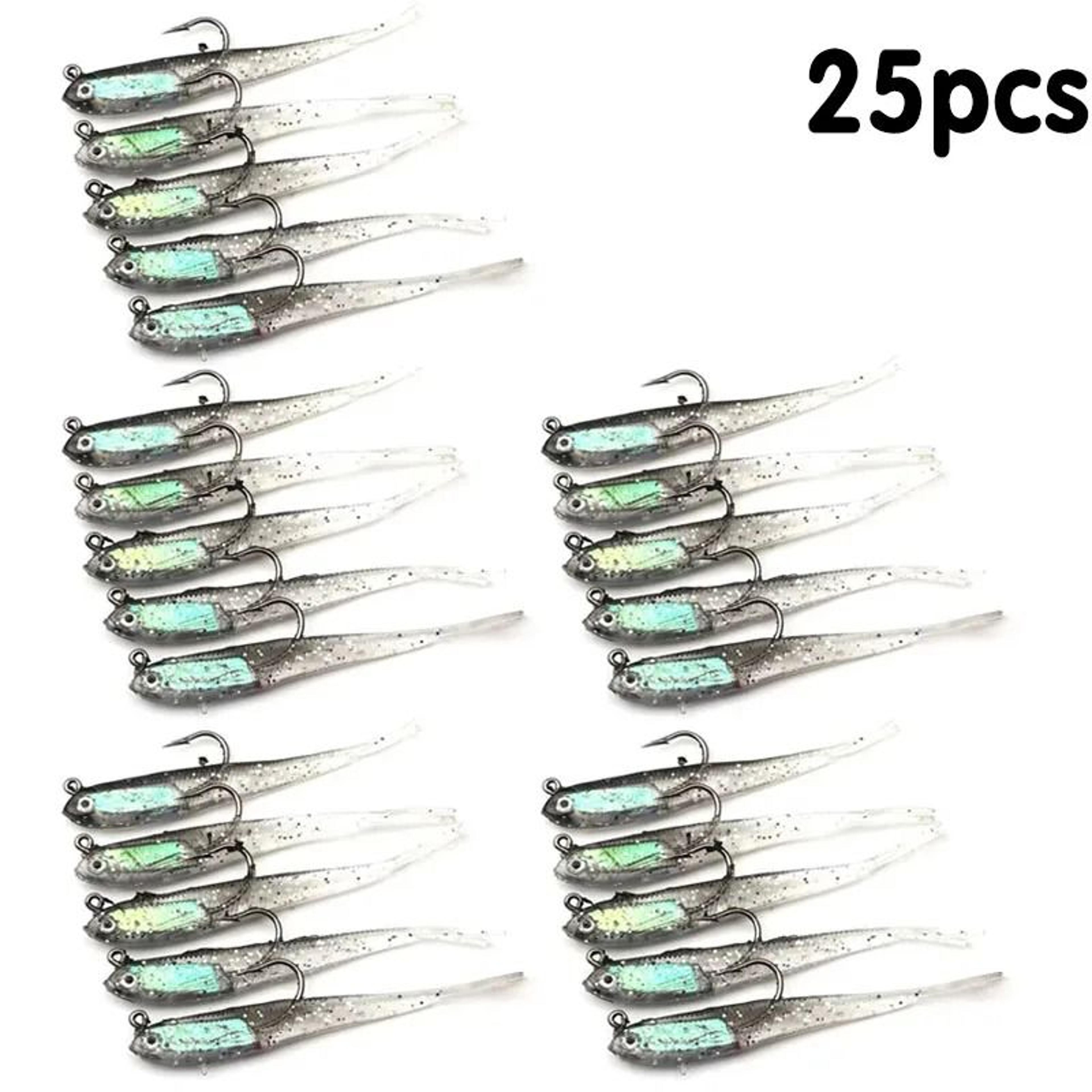 Soft Silicone Swimbait Worm Lures 11