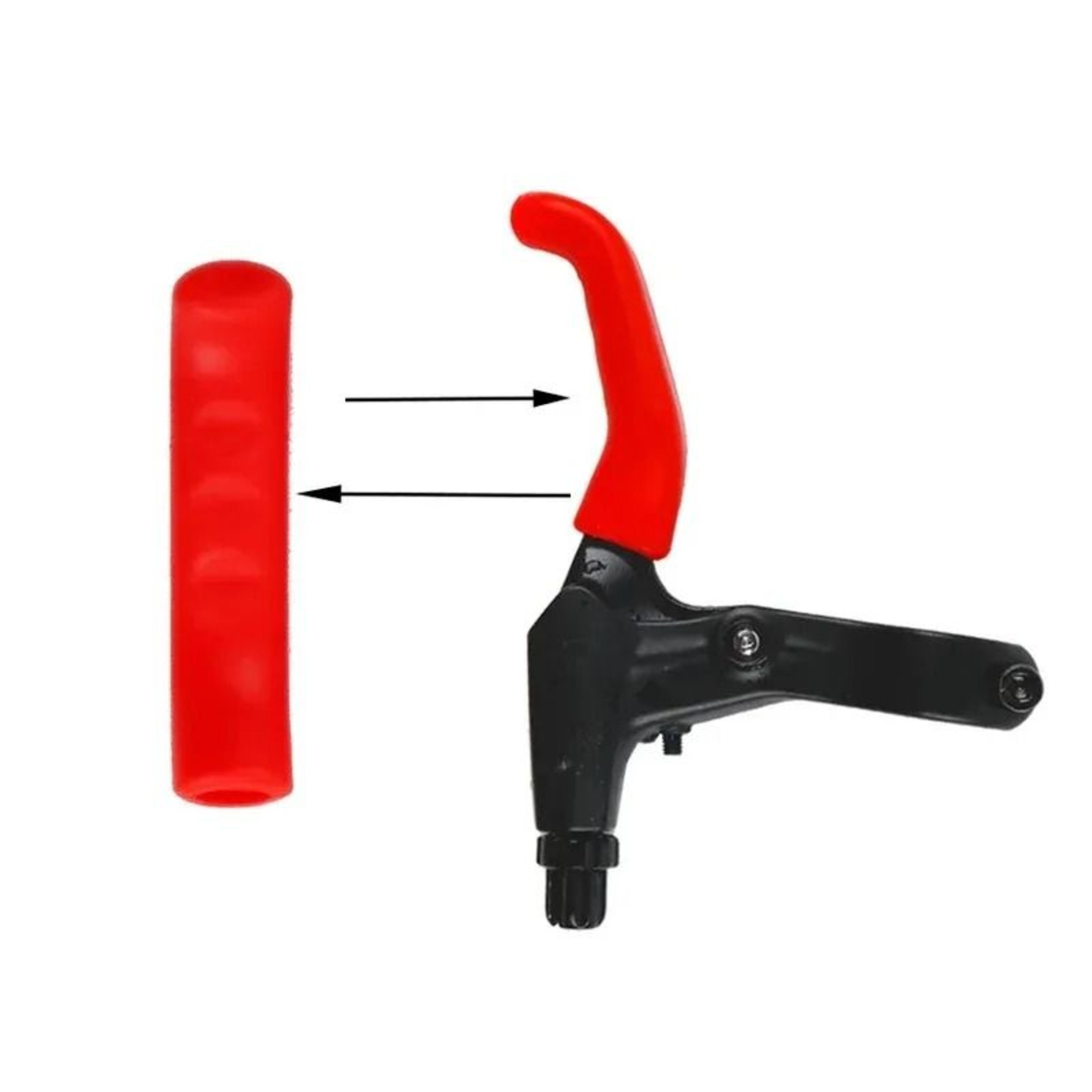 NonSlip Silicone Bicycle Brake Lever Protective Grips 1 Pair 3