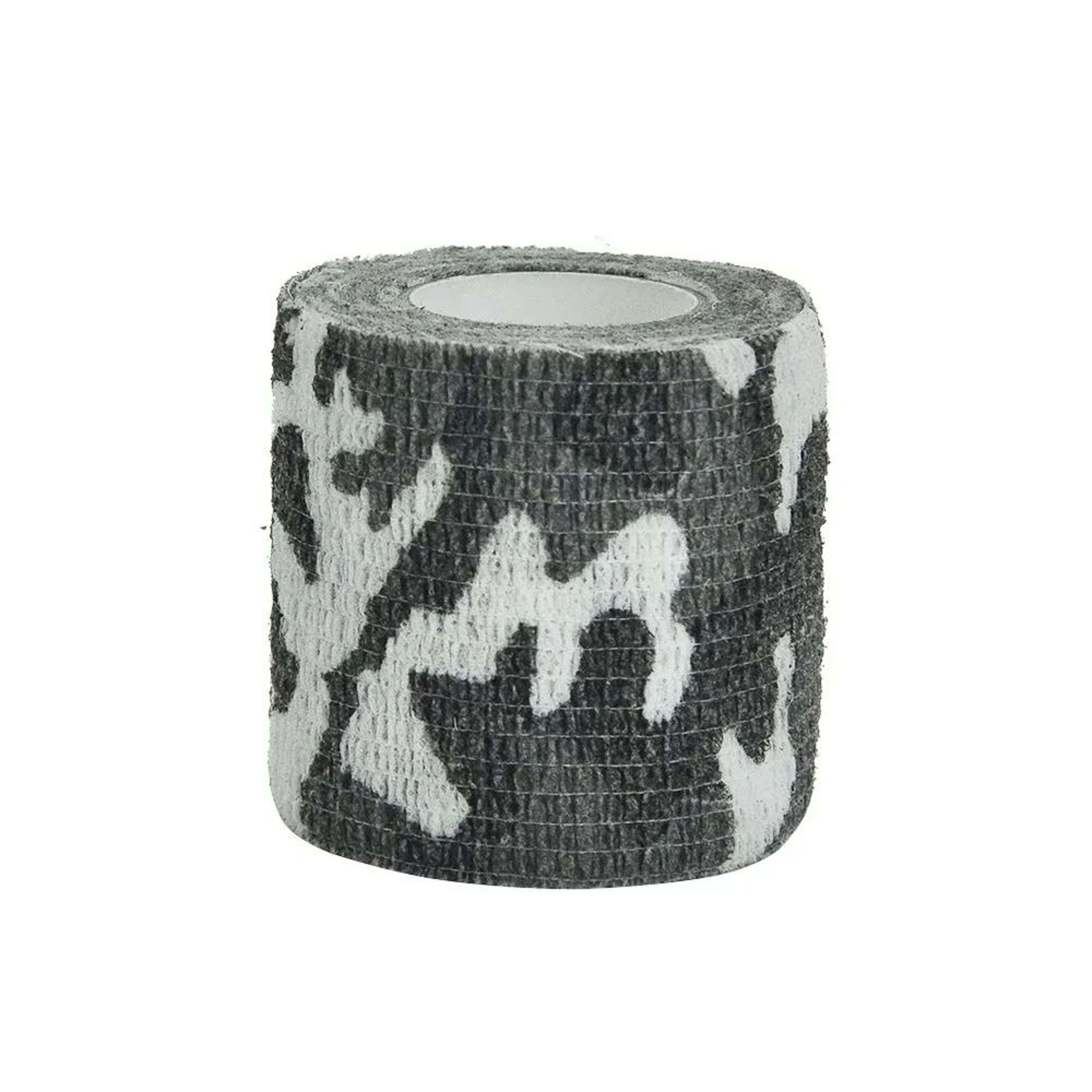 Black Outdoor Camouflage Self Adhesive Elastic Bandage Wrap Tape  Multiple Sizes 6