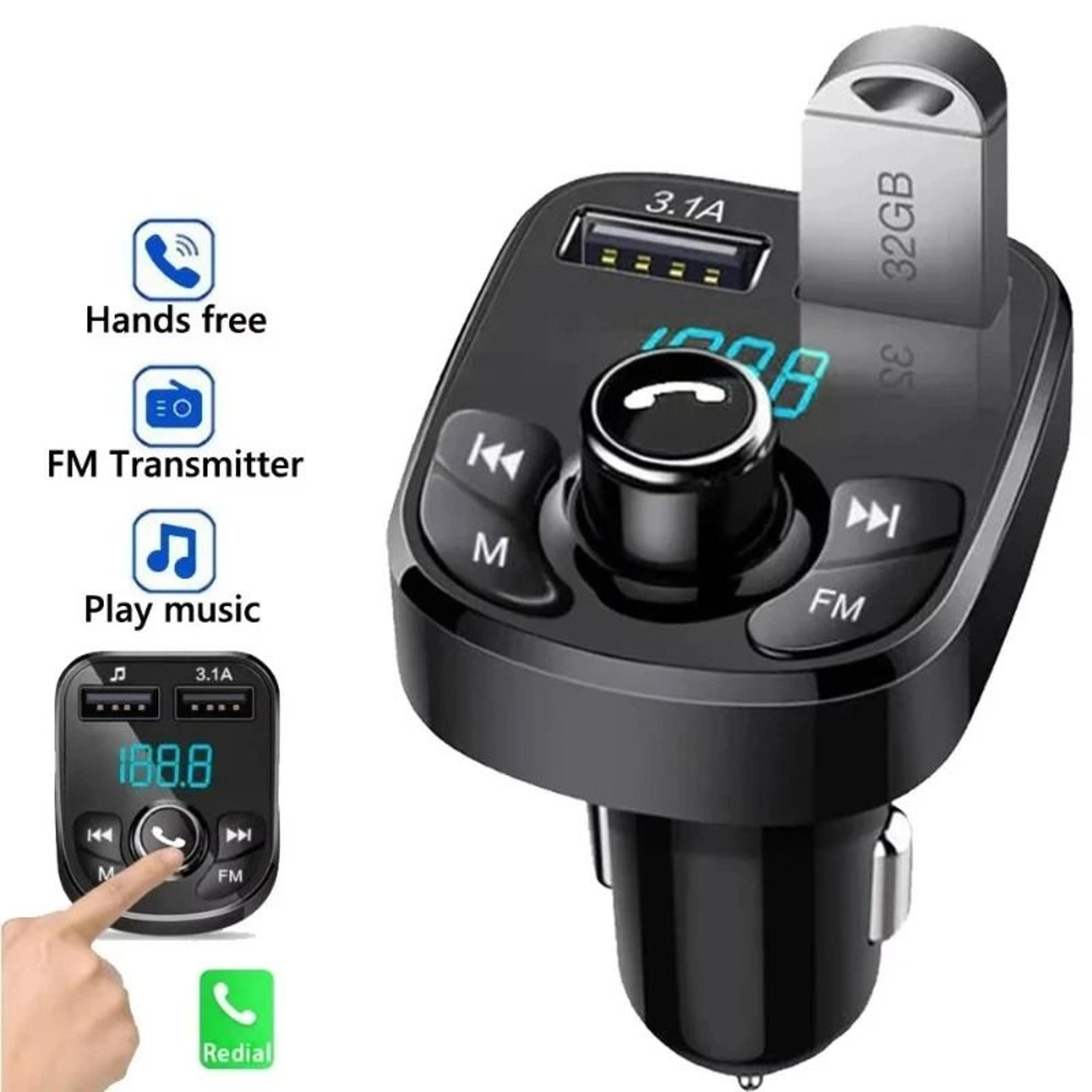 Wireless Bluetooth Car MP3 Player  Transmitter With Dual USB Fast Charging 0