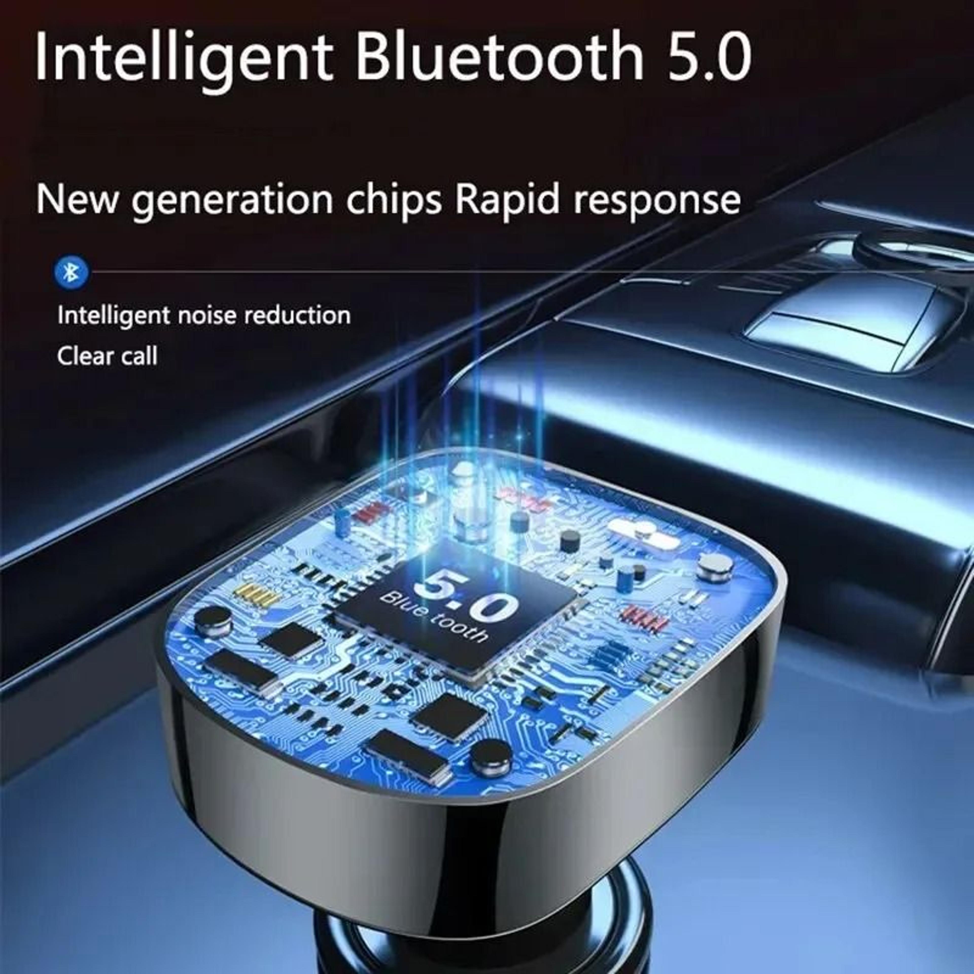 Wireless Bluetooth Car MP3 Player  Transmitter With Dual USB Fast Charging 2