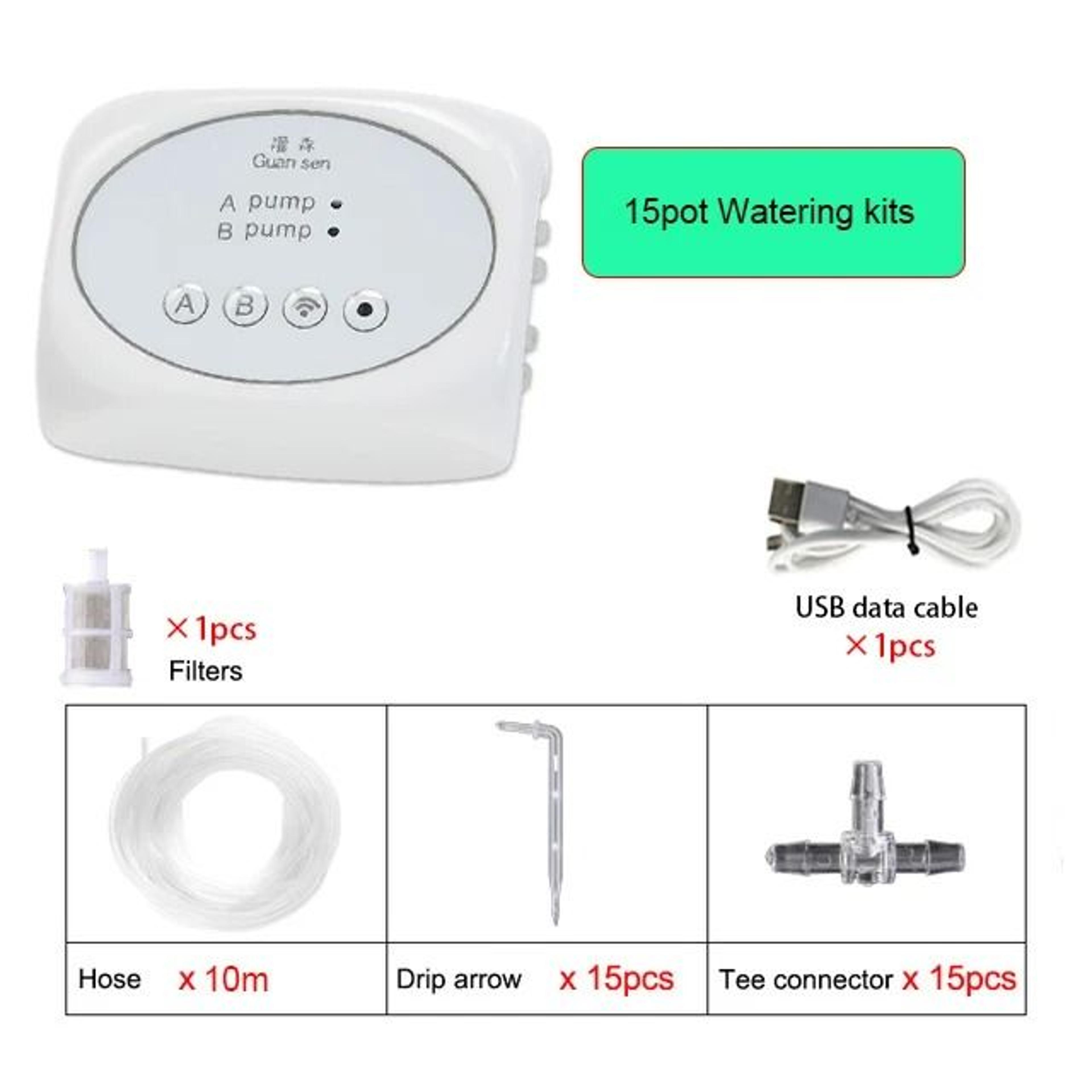 WiFi Smart Garden Irrigation Controller And Automatic Plant Drip Irrigation System Kit With App Con 6