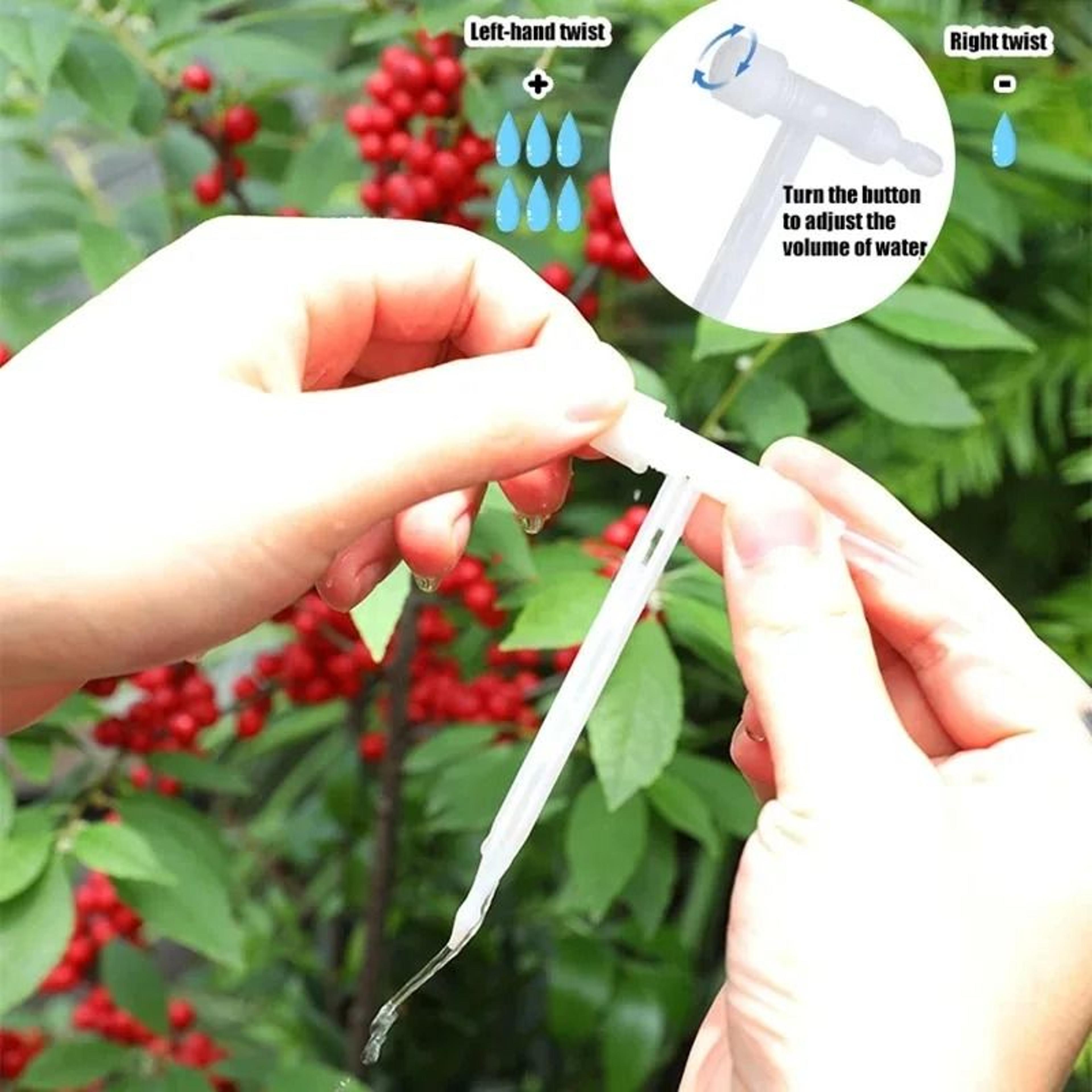 SolarPowered Intelligent Automatic Double Pump Drip Irrigation Controller With Adjustable Valves 3