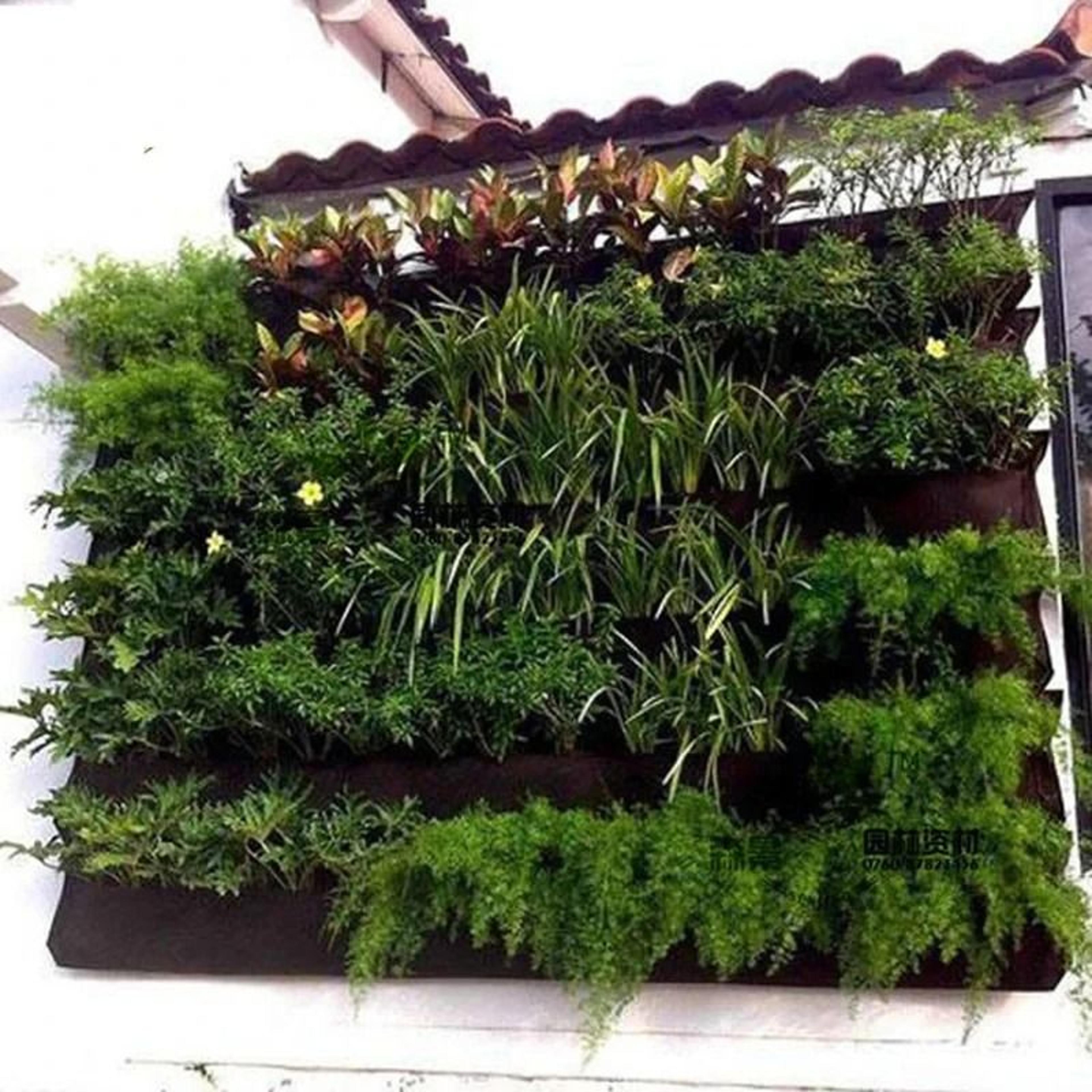 Wall Hanging Planting Pot Vertical Garden Bags 2 3 4 6 9 Or 12 Pockets 3