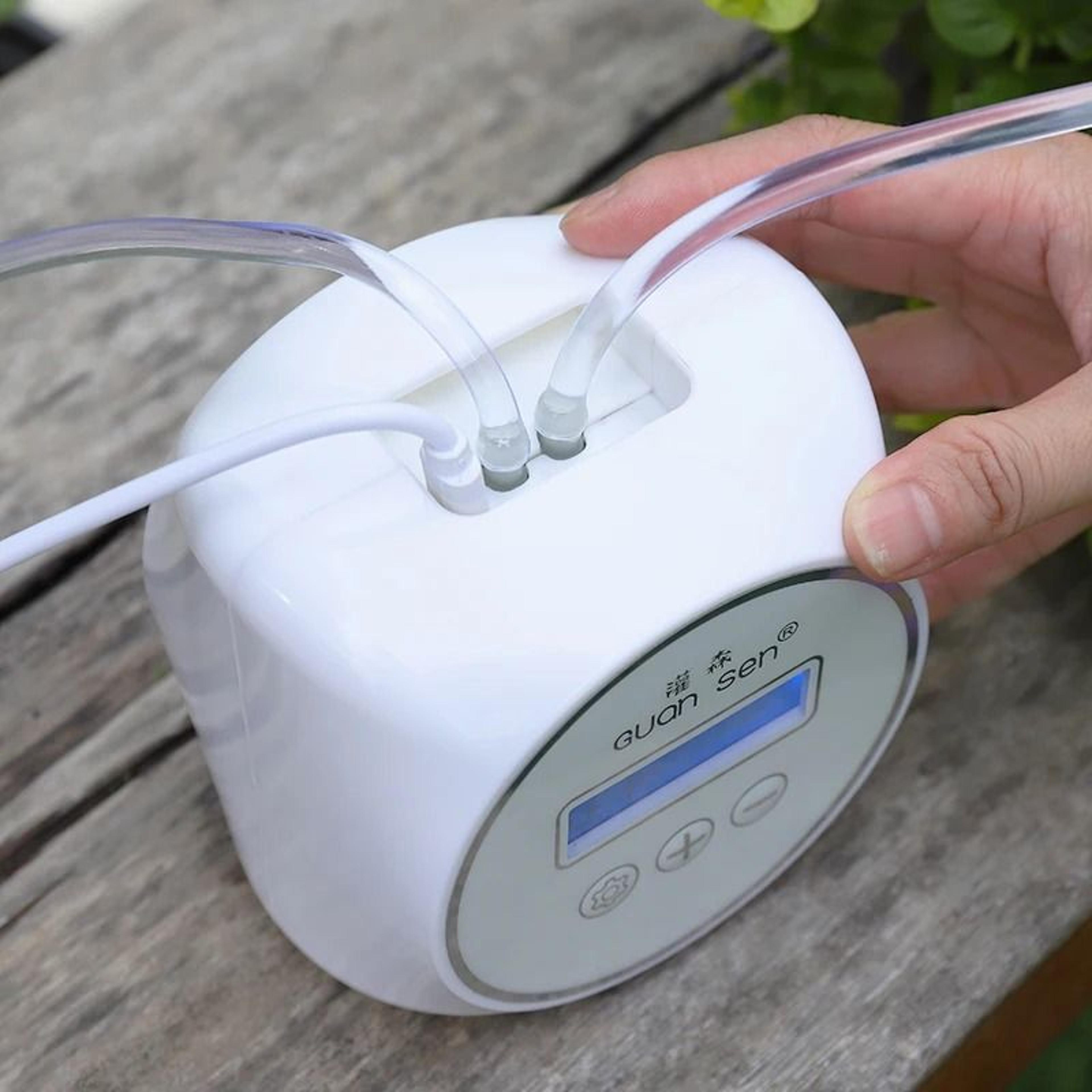 Intelligent Drip Irrigation Water Pump Timer System Set For Garden  Potted Plants 3