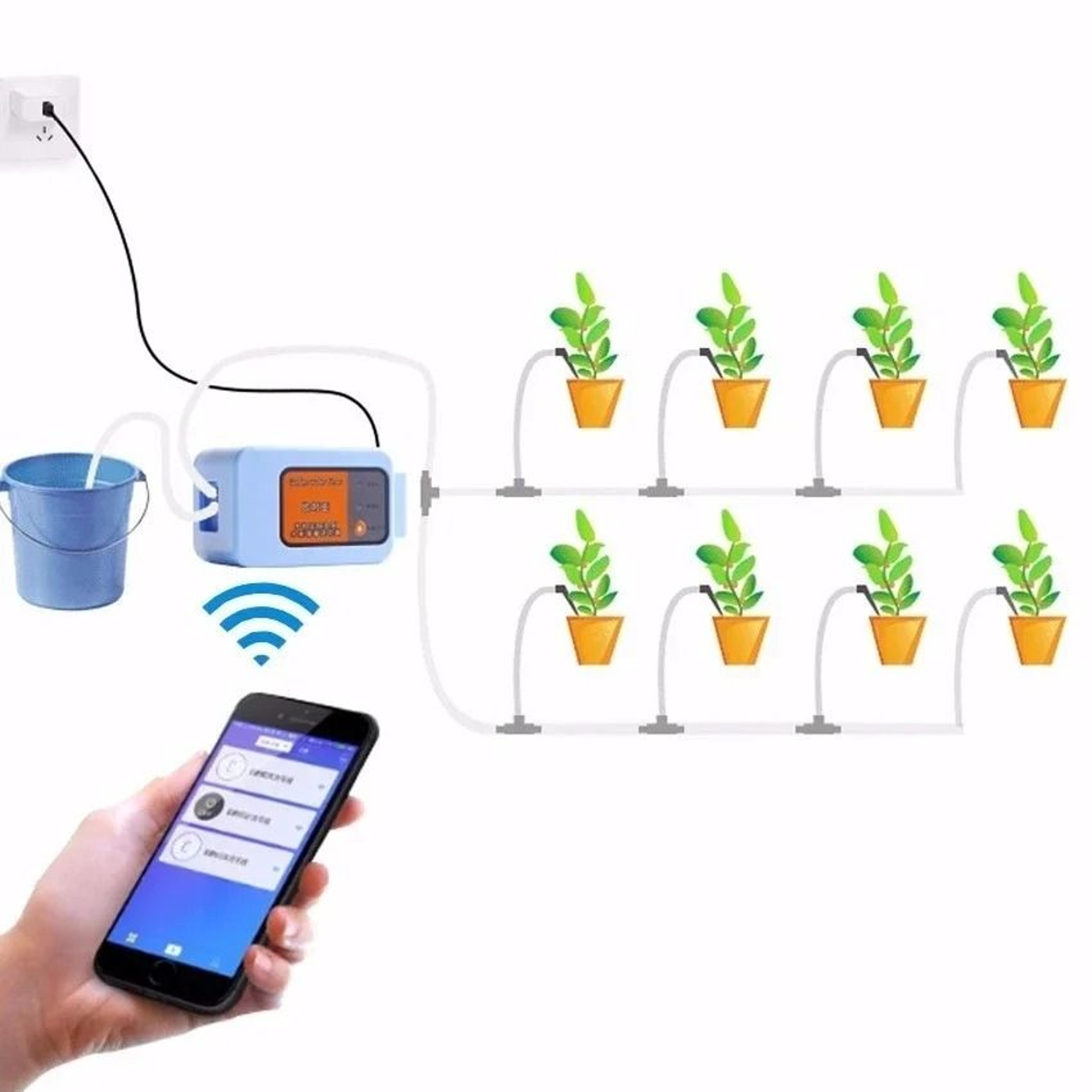 Automatic Irrigation Drip Arrow System Set With Water Hose And Connectors 5