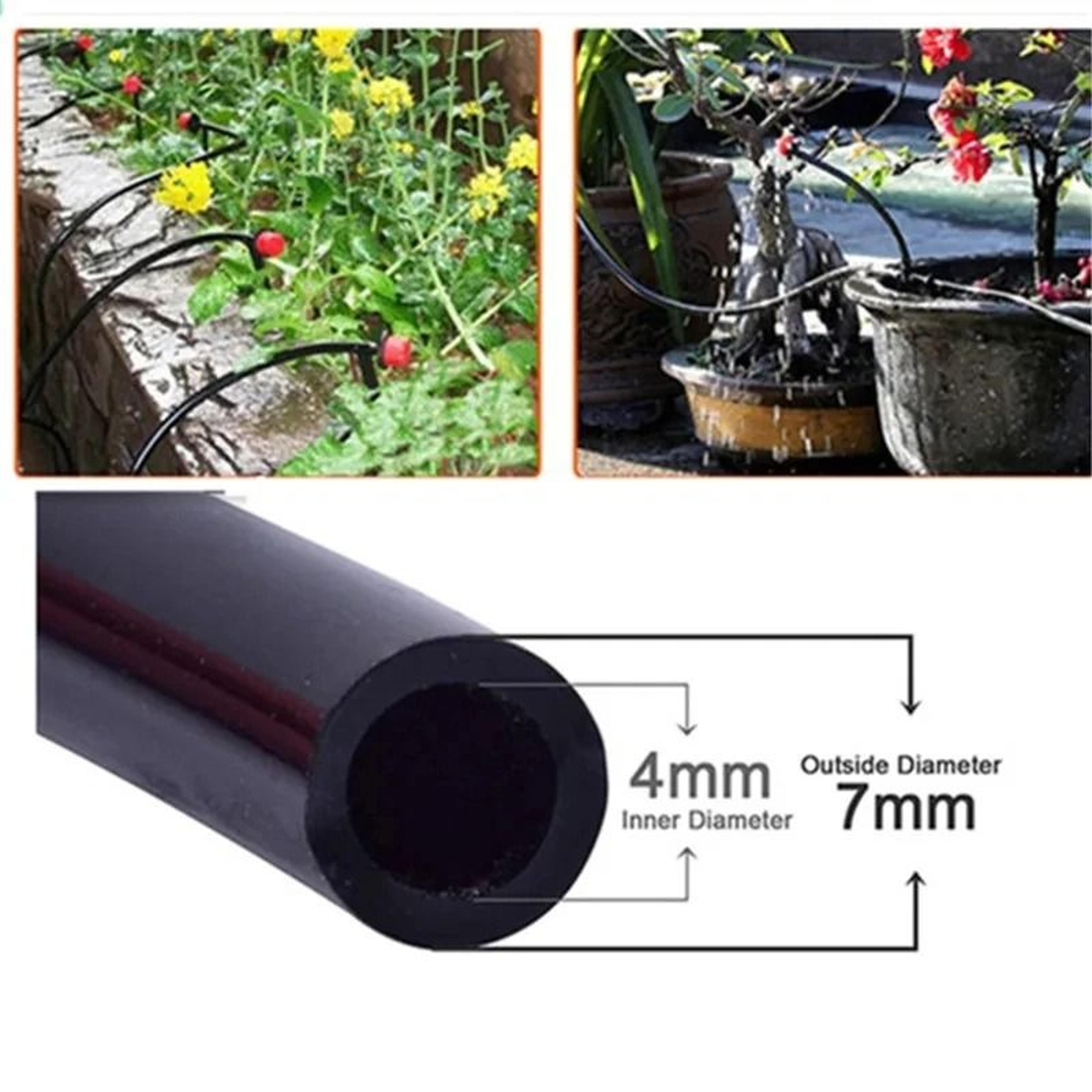 47mm Micro Drip Irrigation PVC Hose Tubing For Garden Lawn  Greenhouse 164 To 984 Foot Options 1