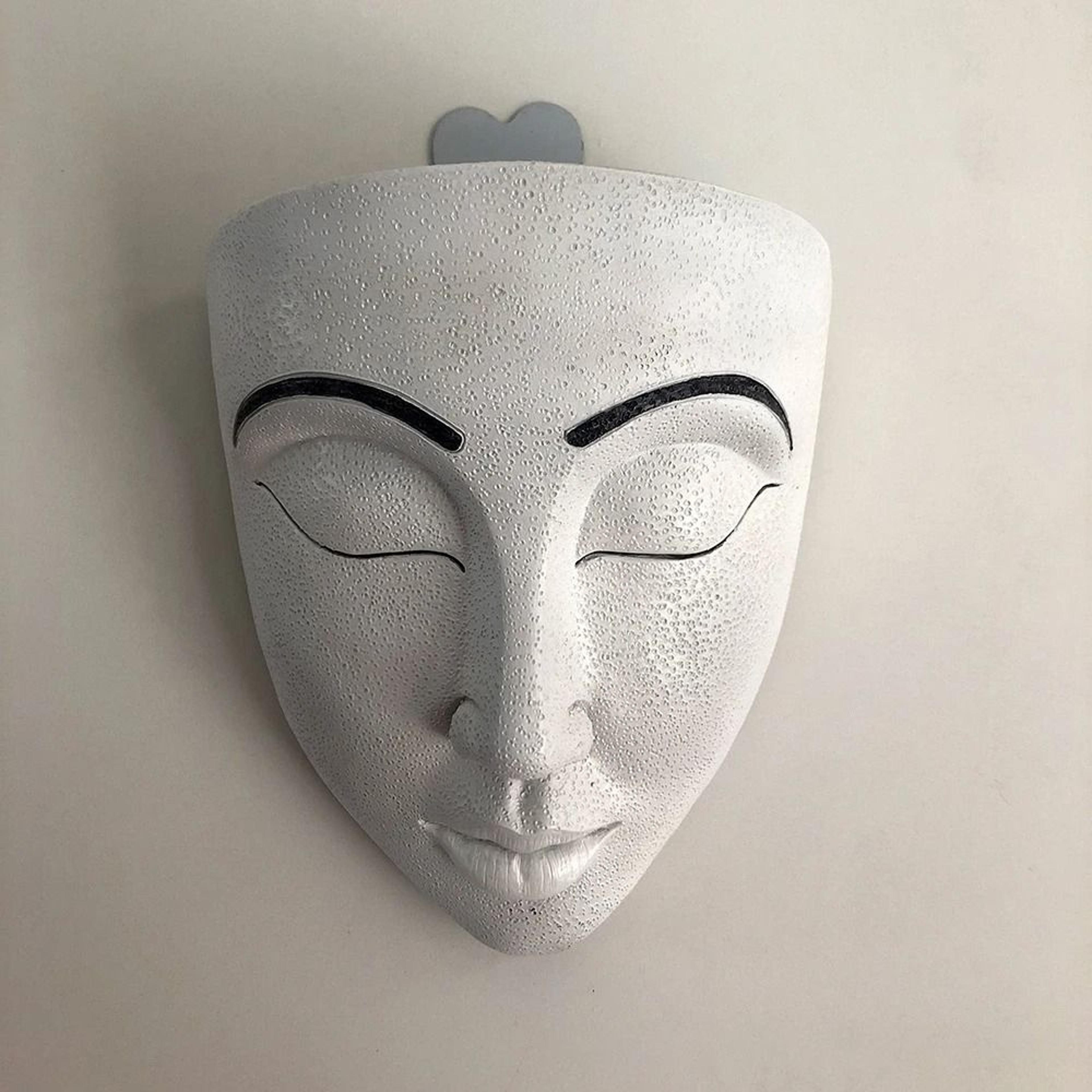 Resin Wall Hanging Face Flower Pot  Creative Human Face Planter Vase For Indoor  Outdoor Wall Decor 7