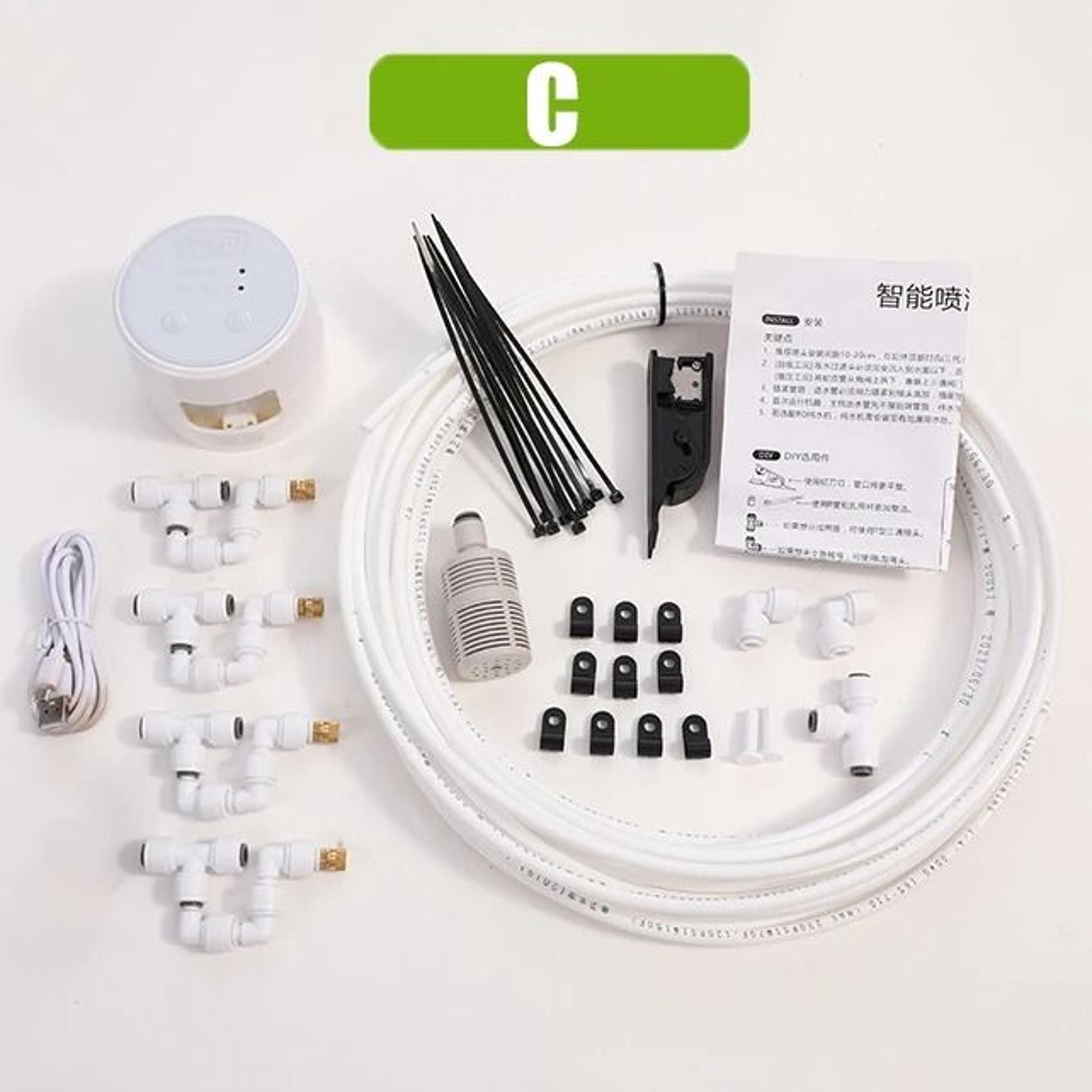 WiFi APP Control Intelligent Reptile Timing Spray System  Automatic Mist Rainforest Kit For Terrari 8