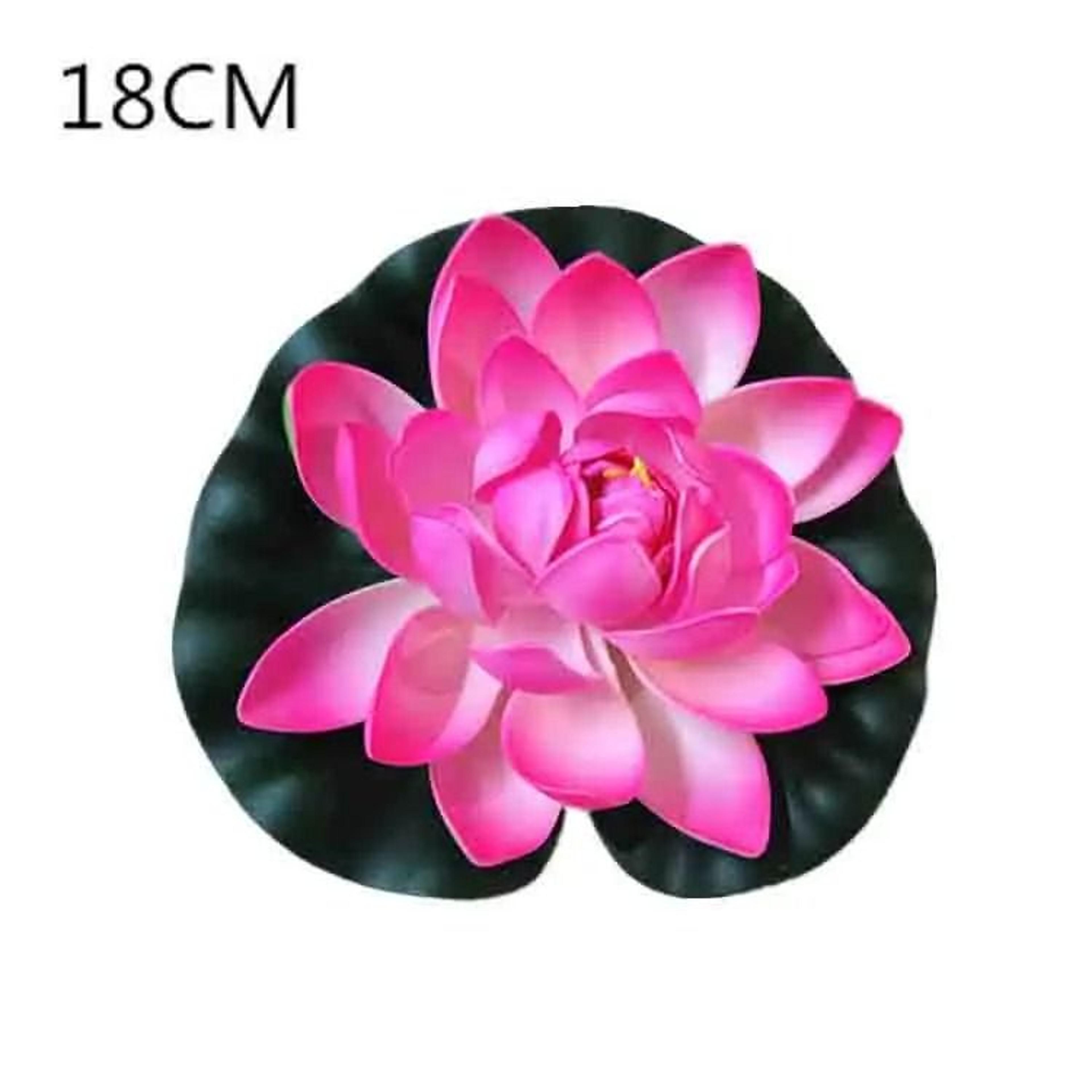 5PCS Artificial Lotus Leaf Set  Floating Water Lily Pad Decor 6