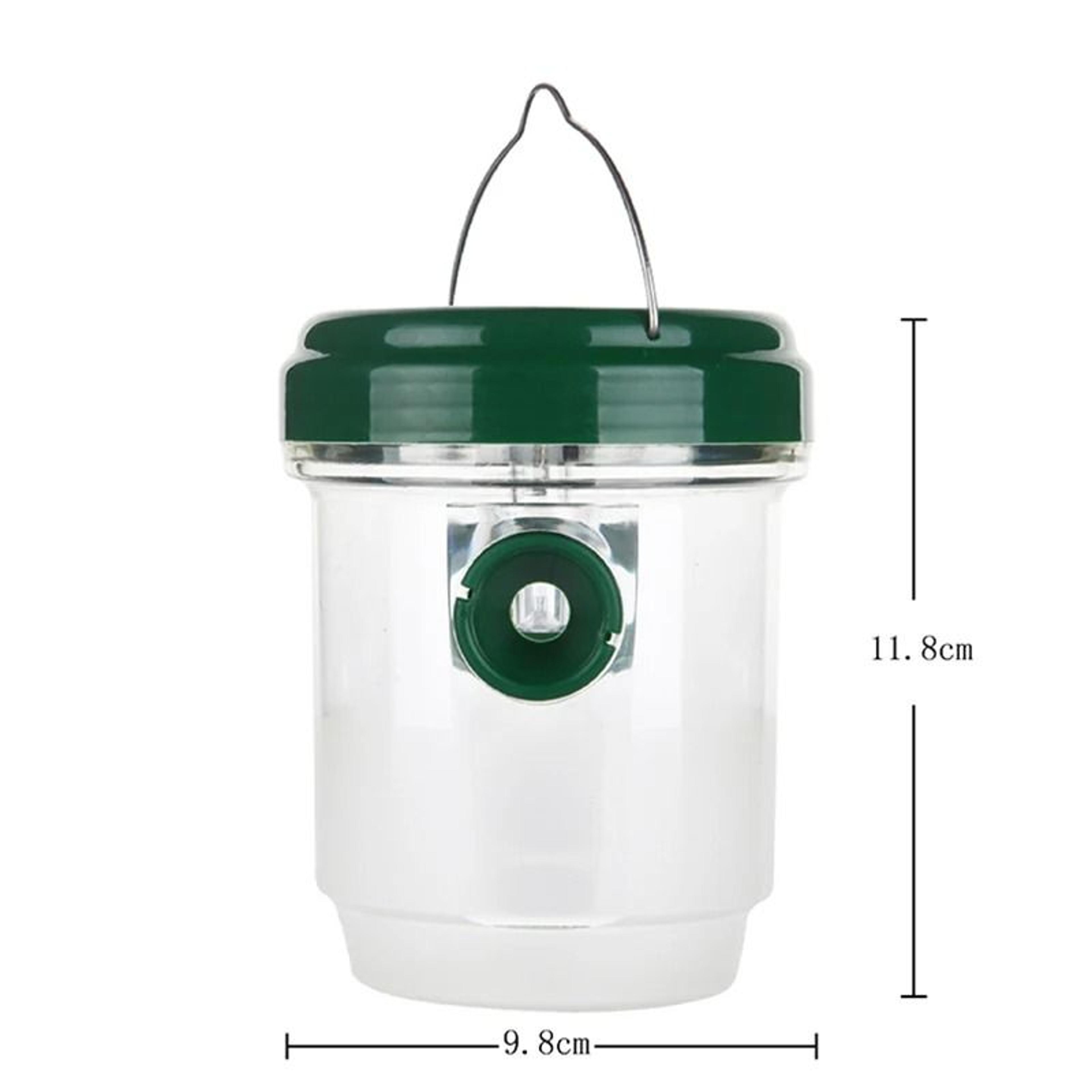 Solar LED Outdoor Wasp And Fruit Fly Trap  Reusable Hanging Bee Catcher 2