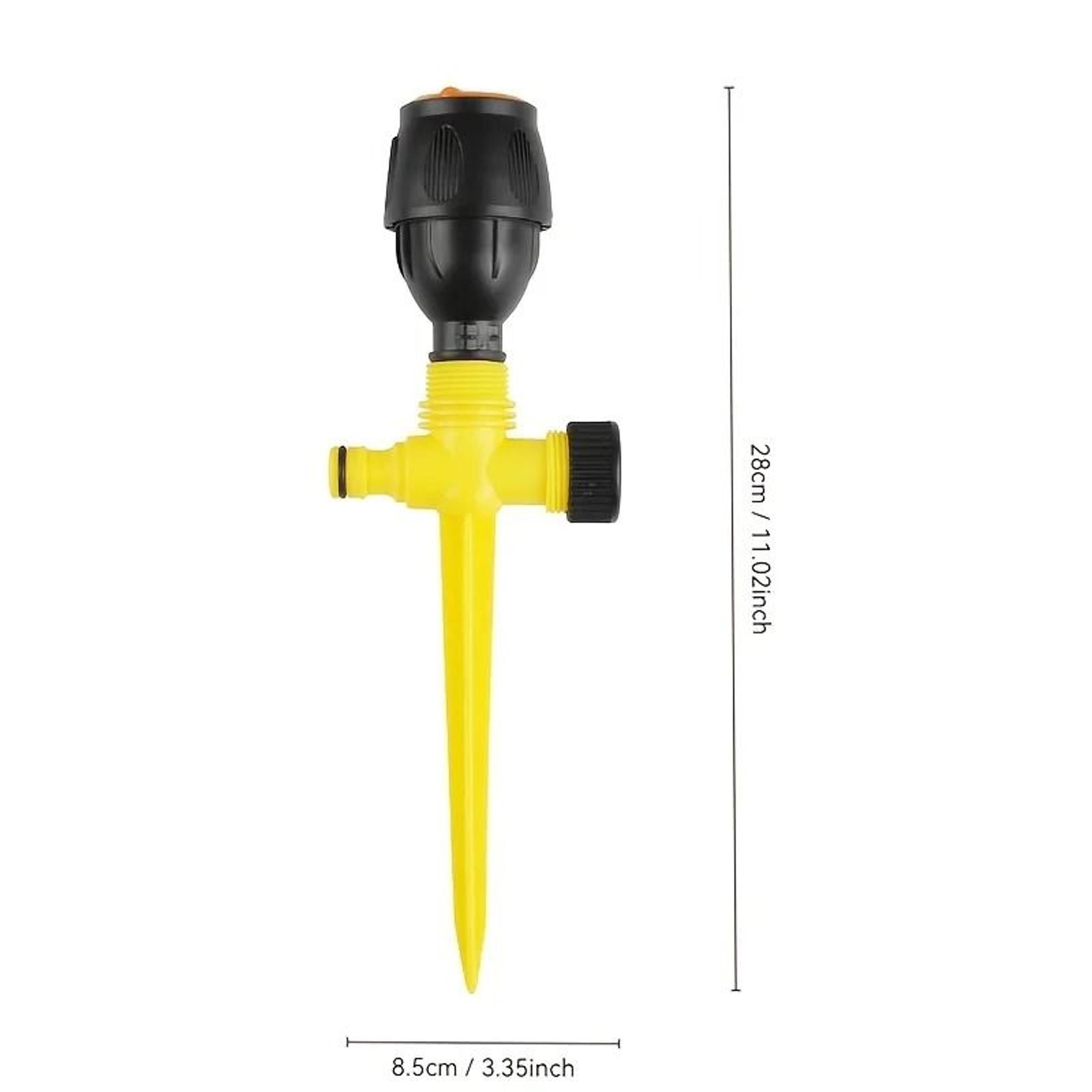 360 Automatic Rotating Lawn Sprinkler Set  Linkable Ground Spike Irrigation Sprinkler 7