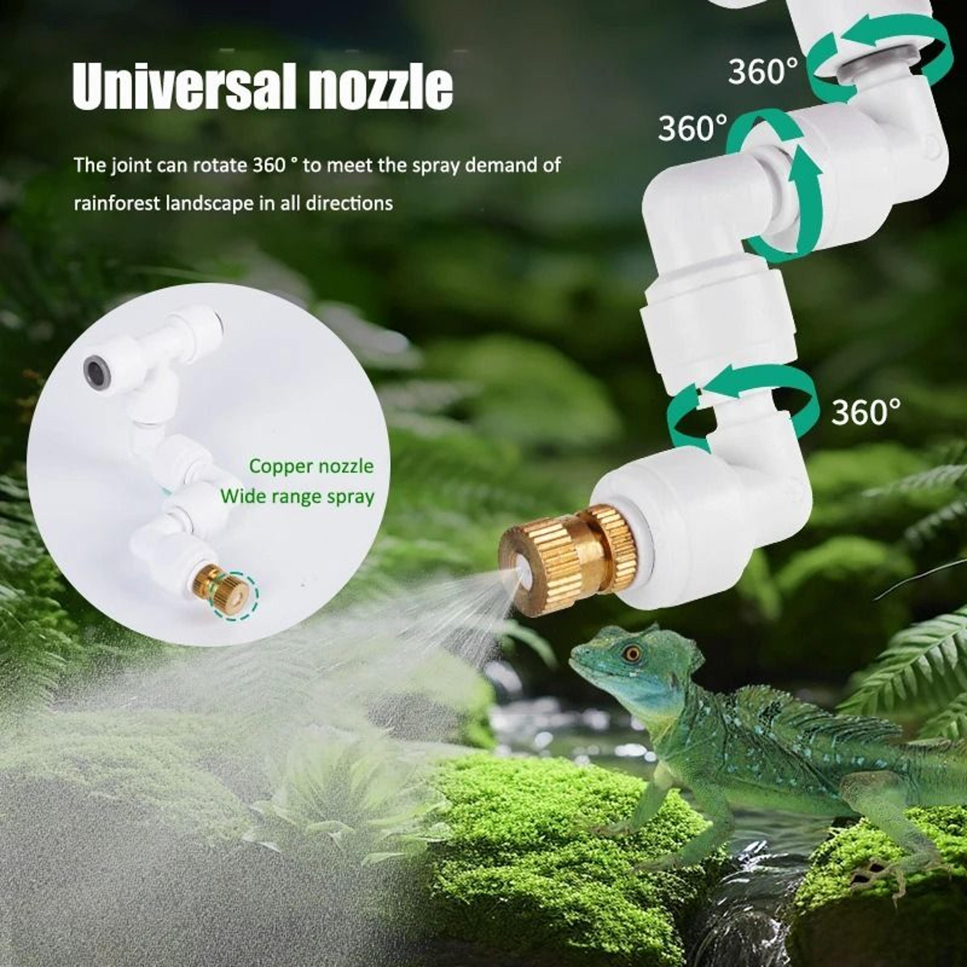 WiFi Smart Reptile Fogger Spray System  Intelligent Terrarium Humidifier With Automatic Mist Sprink 3