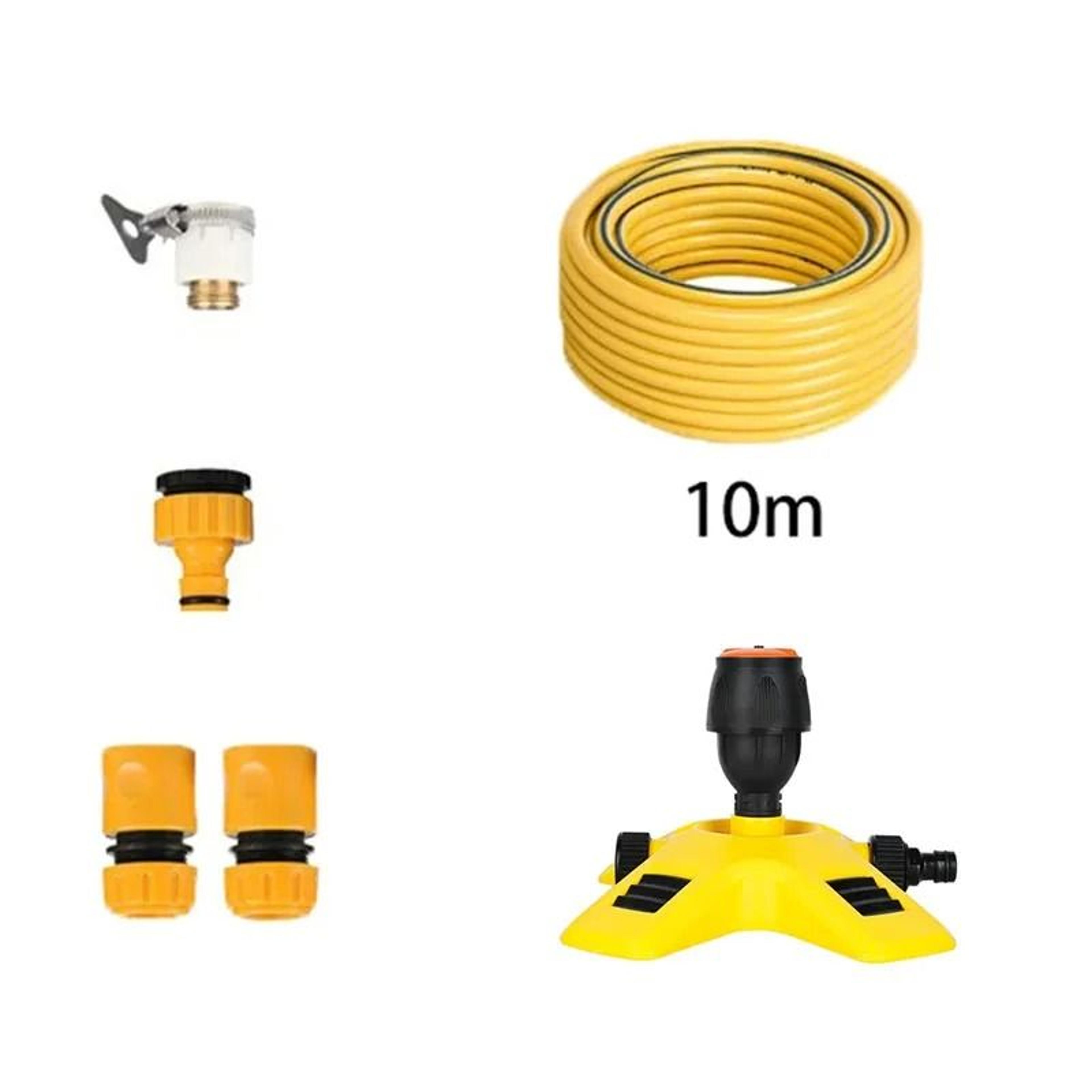 360 Automatic Rotating Lawn Sprinkler  Multi Connectable Water Spray Nozzle For Garden And Yard Irr 7