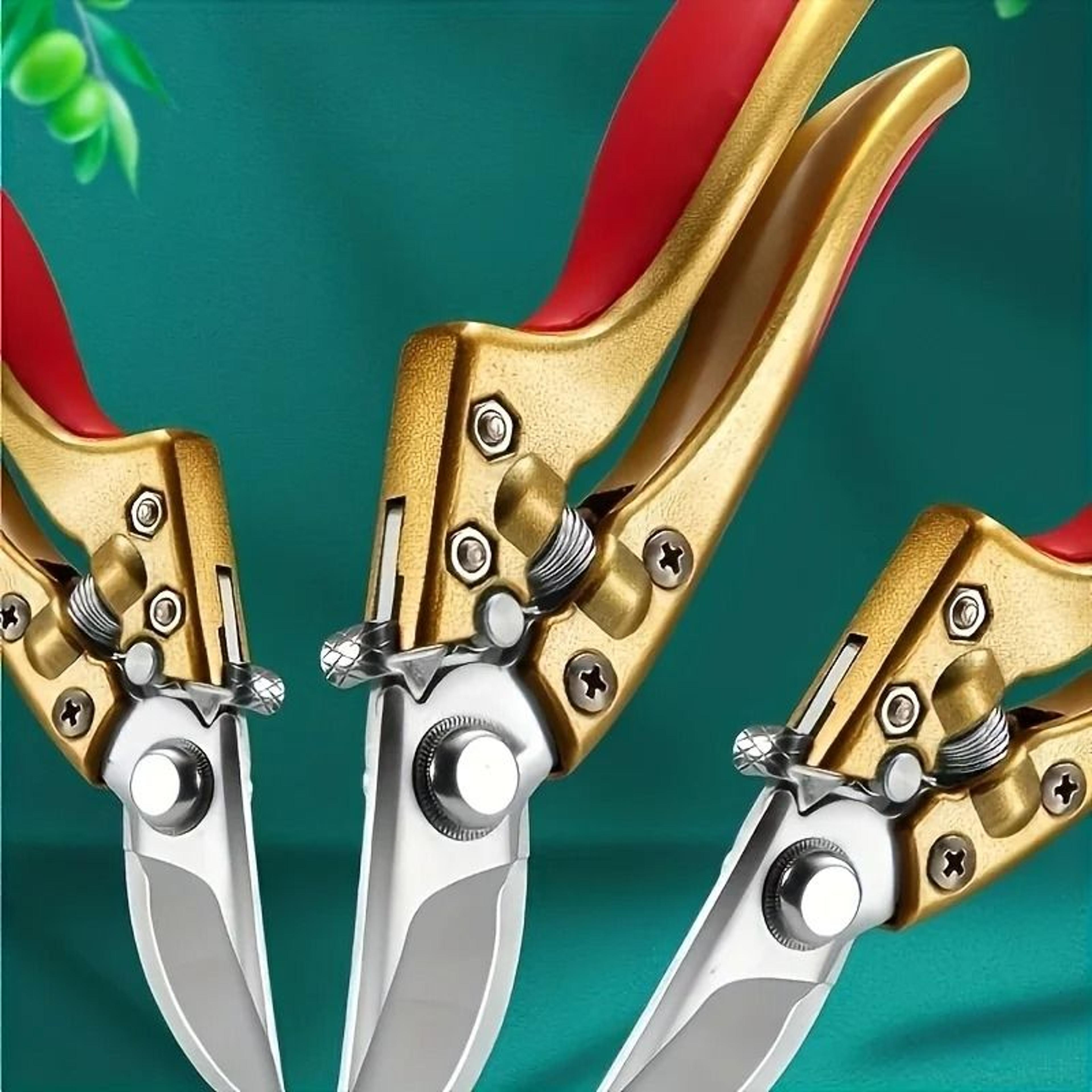 Labor Saving Garden Pruning Shears  Professional Fruit Tree  Flower Branch Trimmer Scissors 0