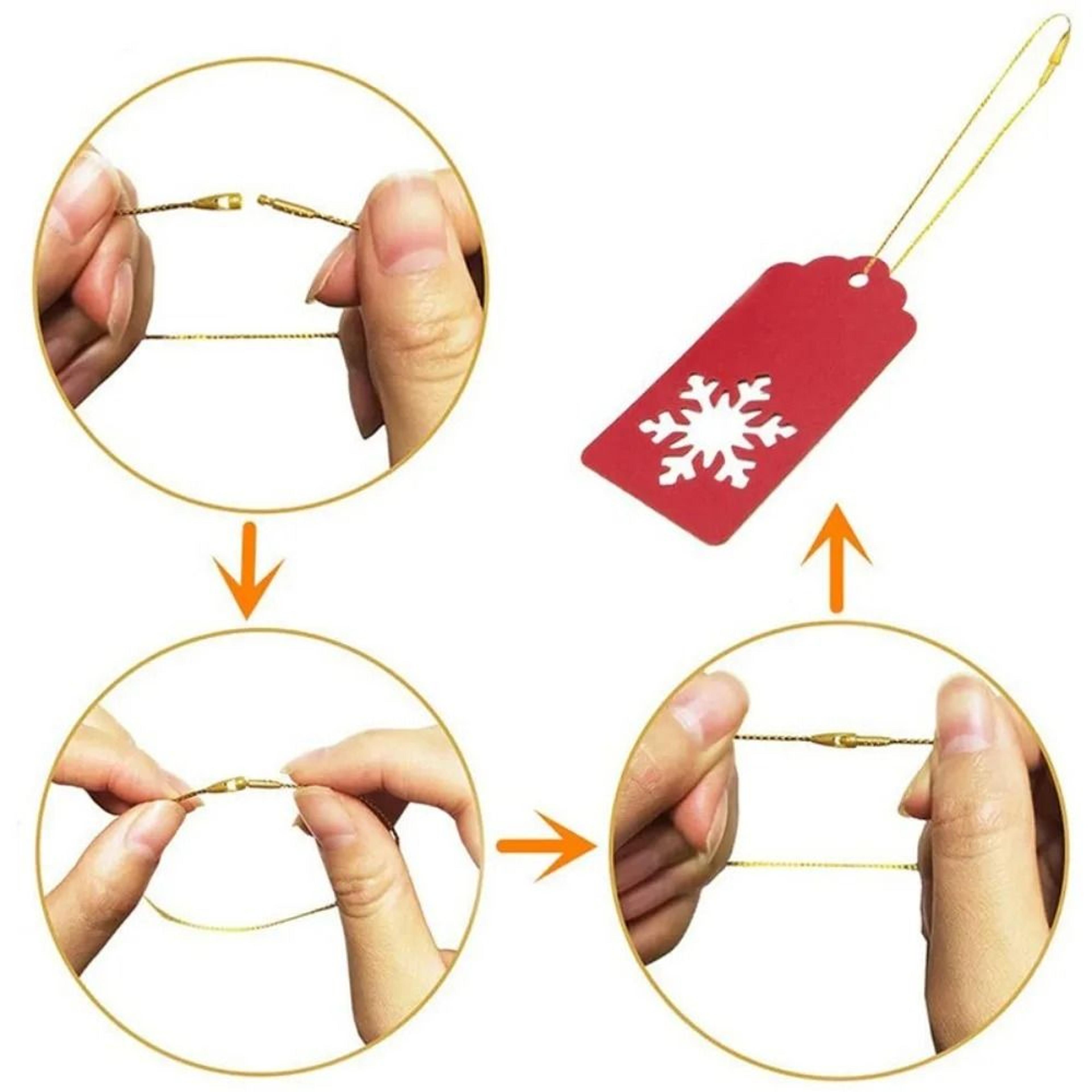 100 PCS Christmas Ornament Hanging Strings 5