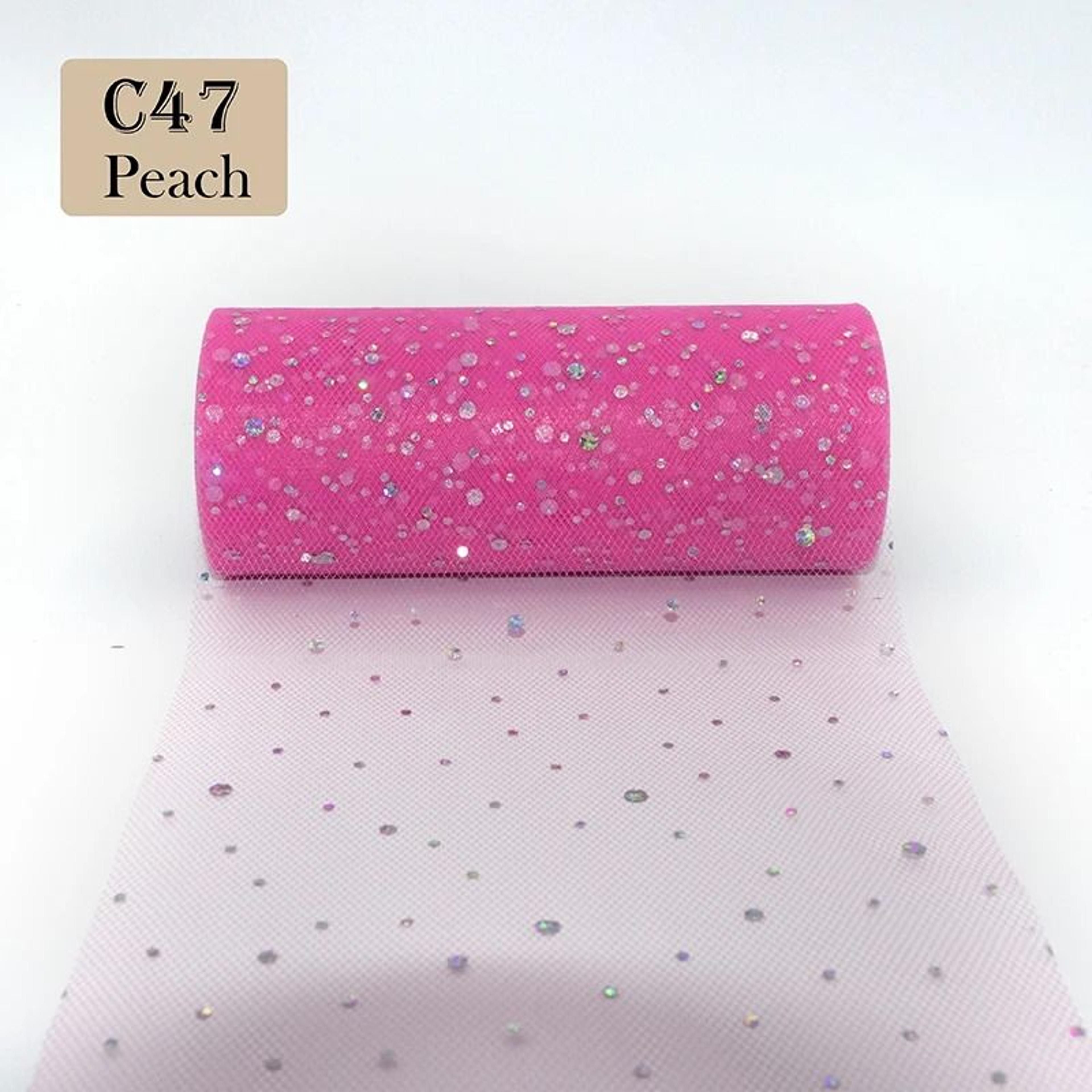 Sparkling Laser Tulle Mesh Spool 10 Yards 15cm  Sheer Glitter Fabric Roll For Wedding Decor DIY Ski 22