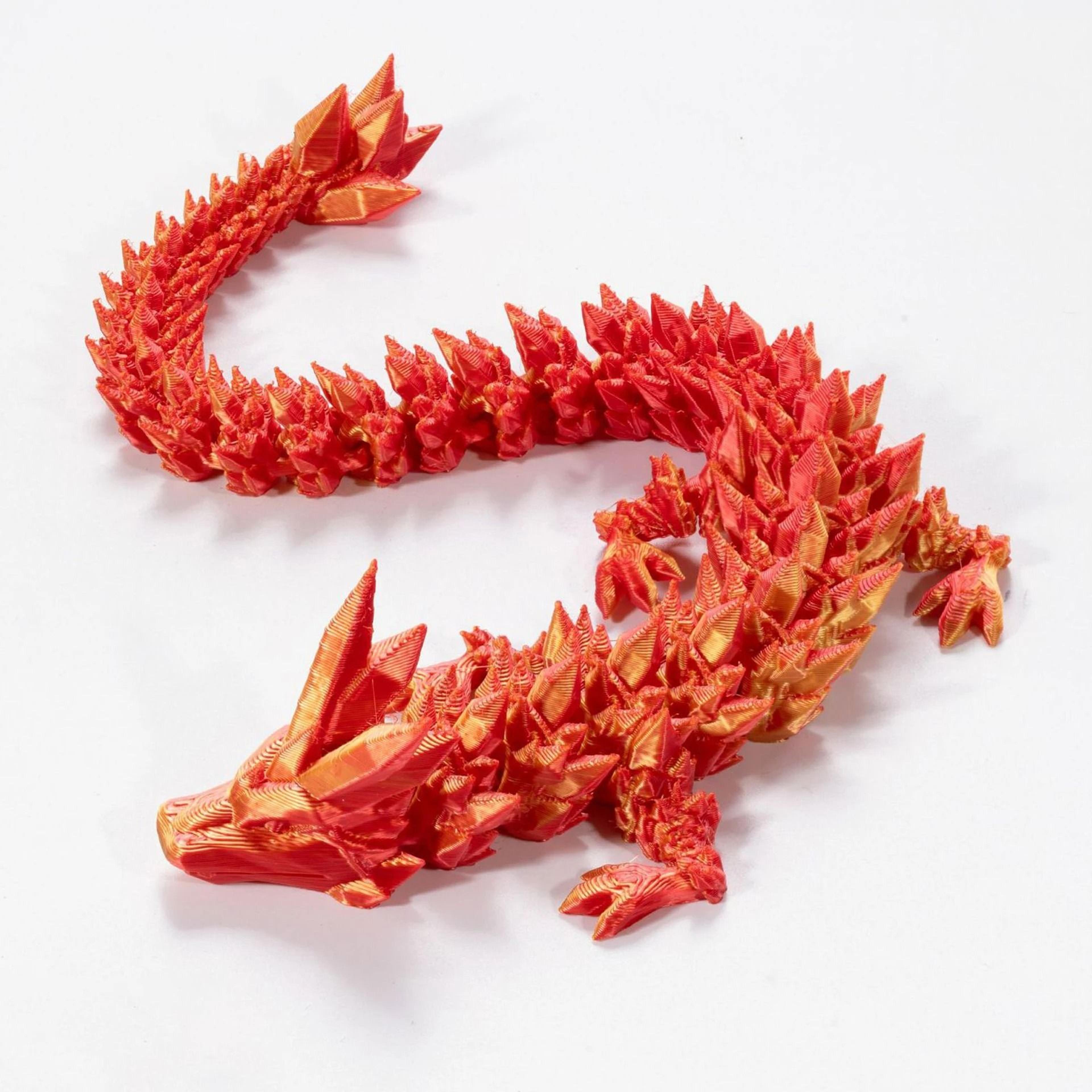 3D Printed Snake Movable Joint Simulation Figurine Creative Desktop Ornament New Year Gift And Fidg 19