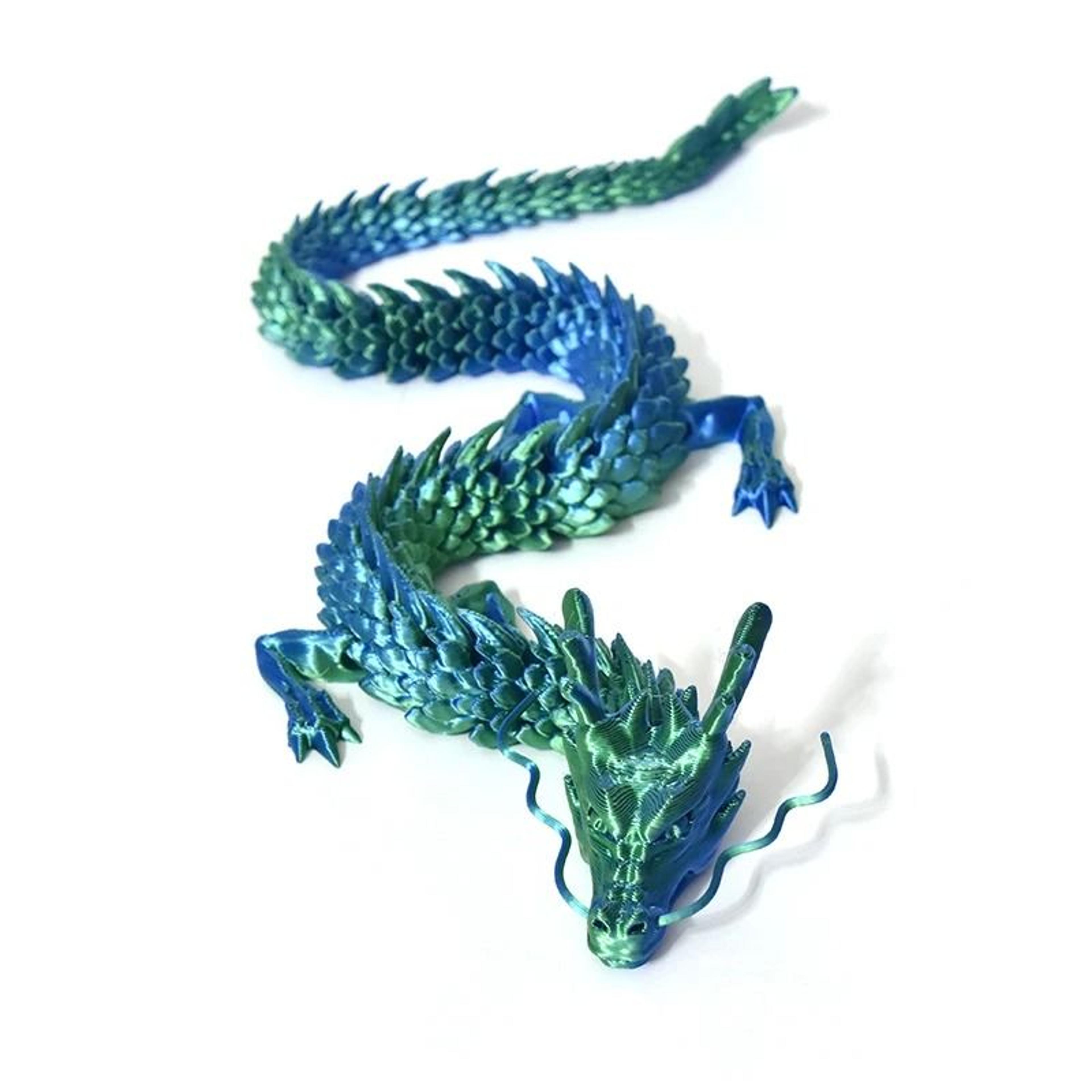 3D Printed Snake Movable Joint Simulation Figurine Creative Desktop Ornament New Year Gift And Fidg 26