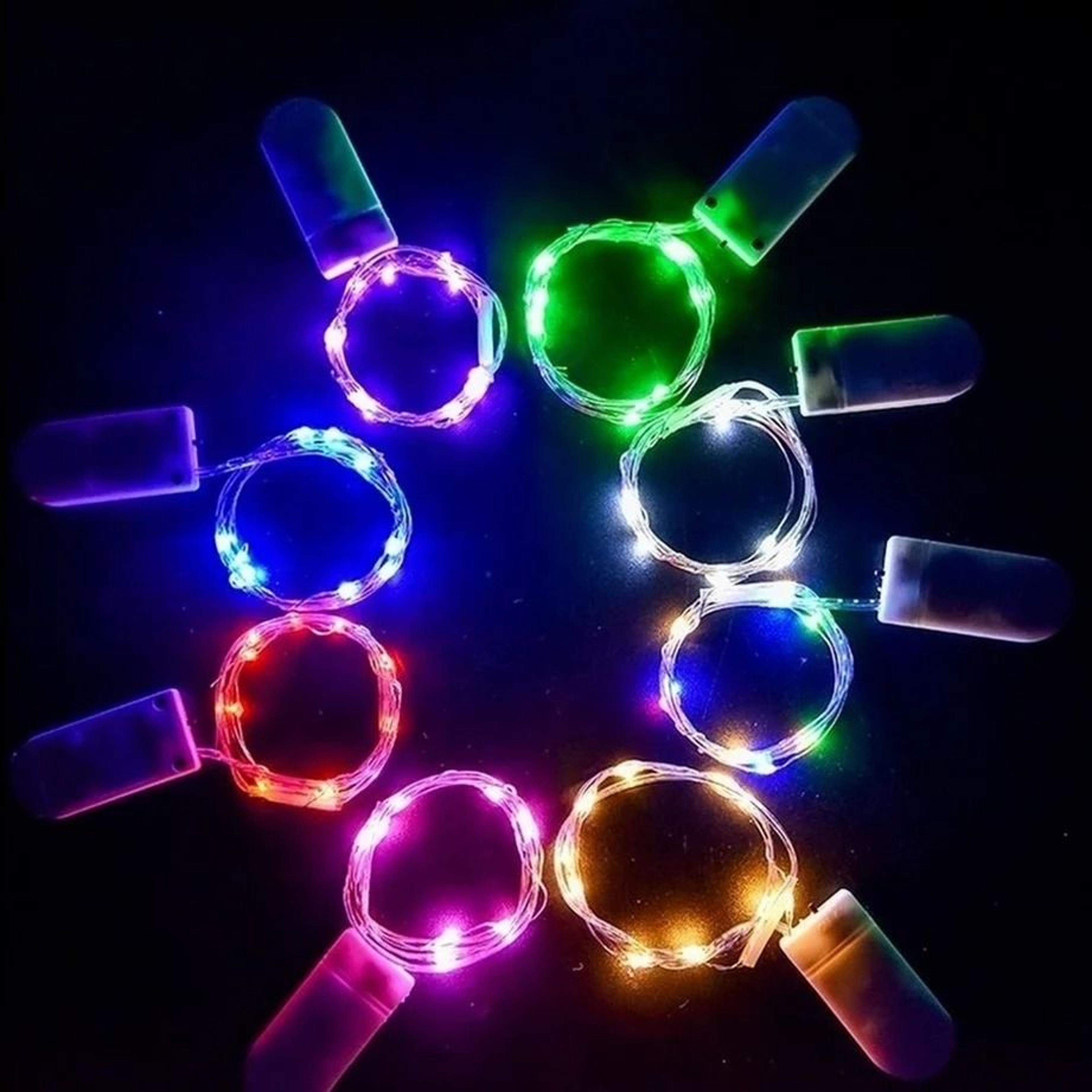 10 Pack Copper Wire LED String Lights Fairy Garland Lamps For Christmas Trees Weddings And Party De