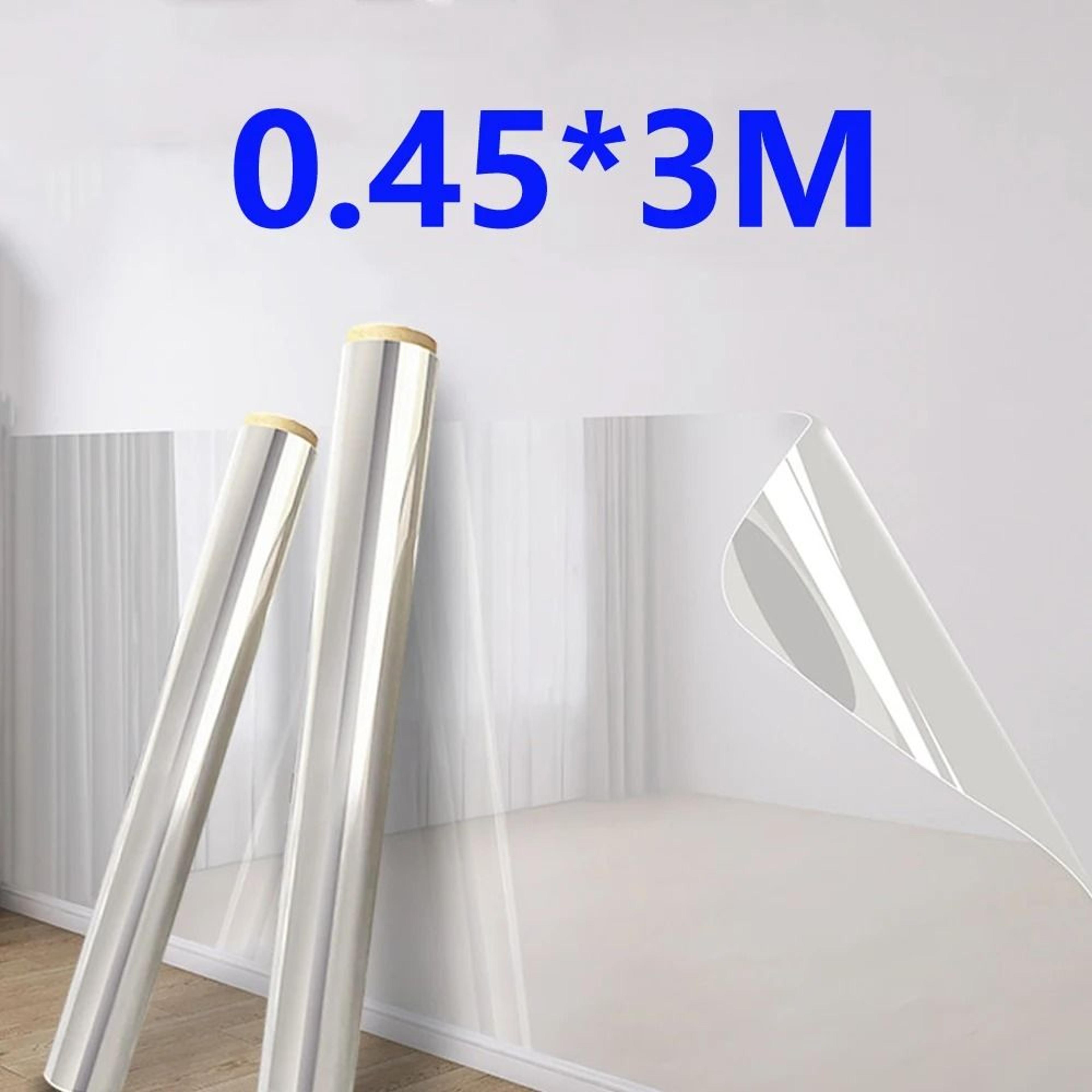 Transparent Electrostatic Protective Film Self Adhesive Oil Proof Wall Sticker Wallpaper Waterproof 7