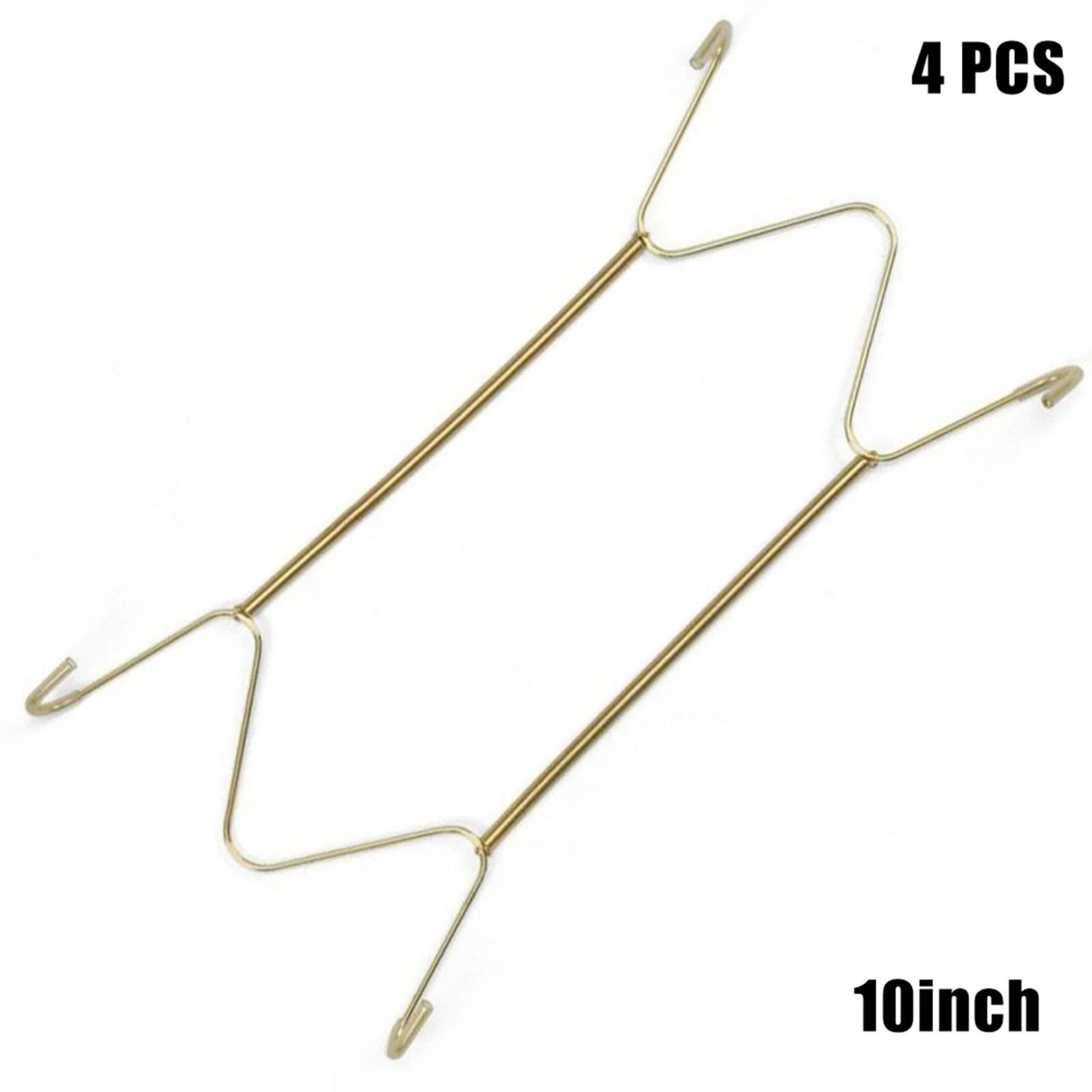 4 Pcs Invisible Plate Hangers Wall Hooks Holder Set For Decorative Plates Porcelain Home Decor 8