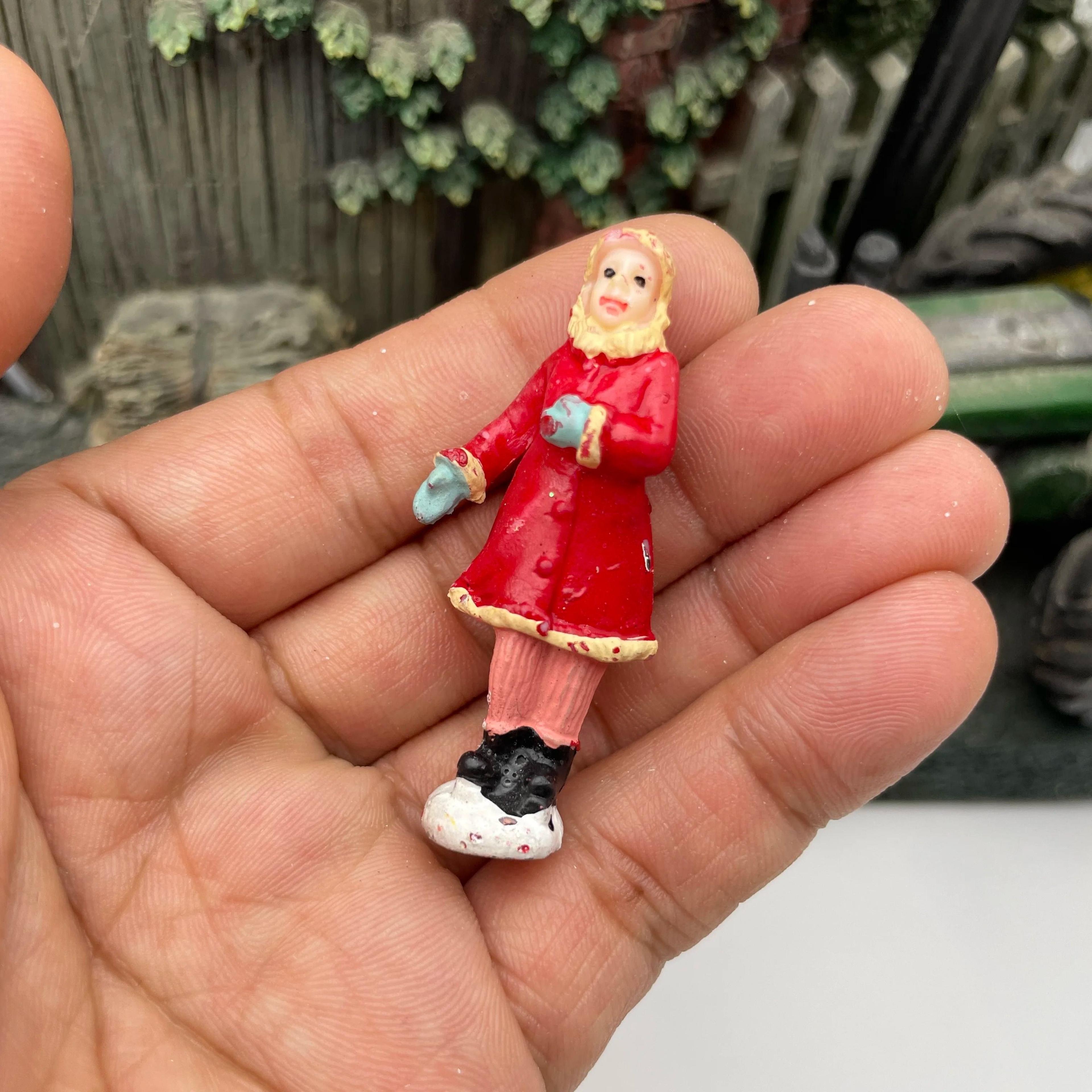 Miniature Doll Figurine For Gardening Bonsai Sand Table DIY Handicraft Desk Sculpture Decor 14