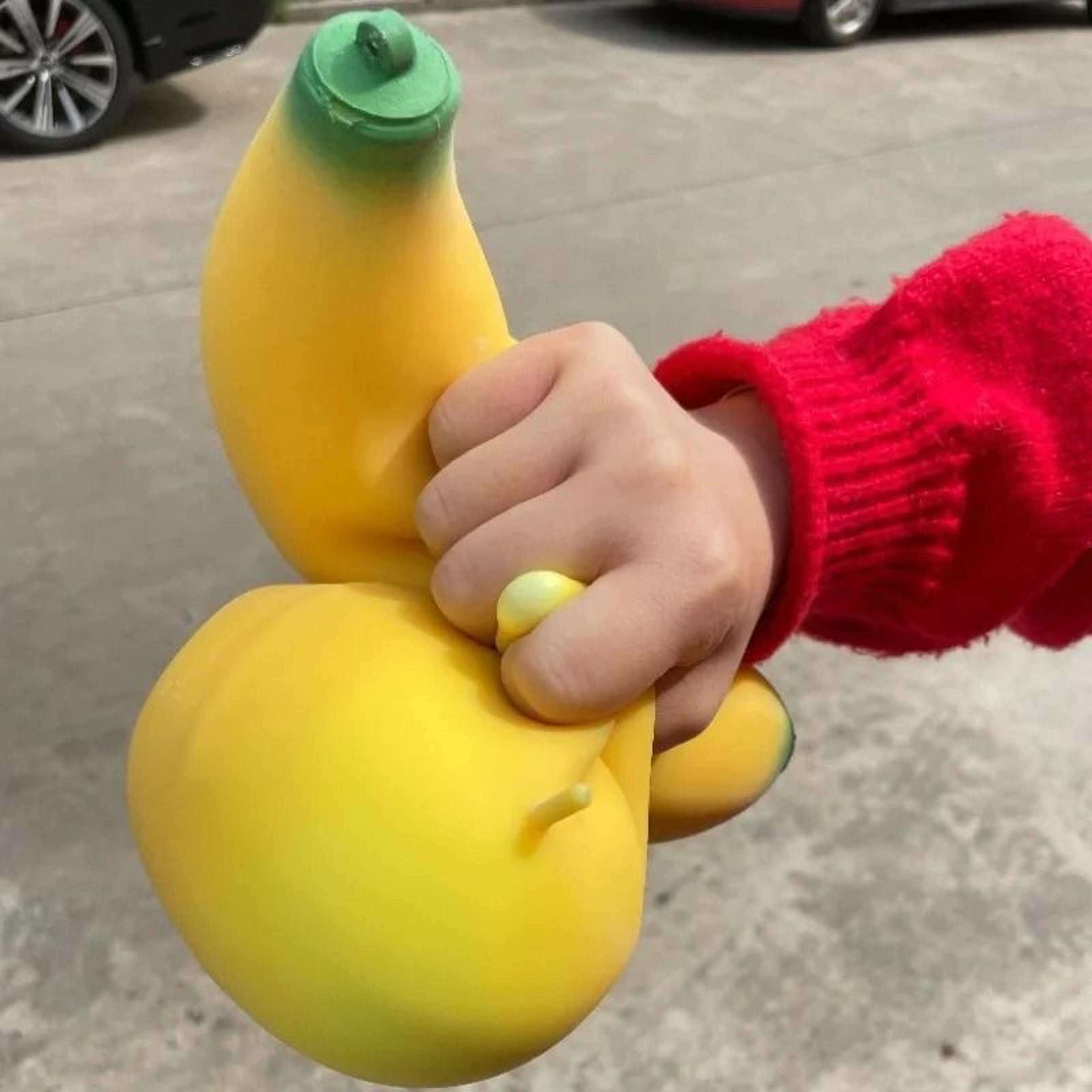 Jumbo Squishy Banana Simulation Giant Squeezing Stress Ball Slow Rebound Toy Adult Children Stress  4
