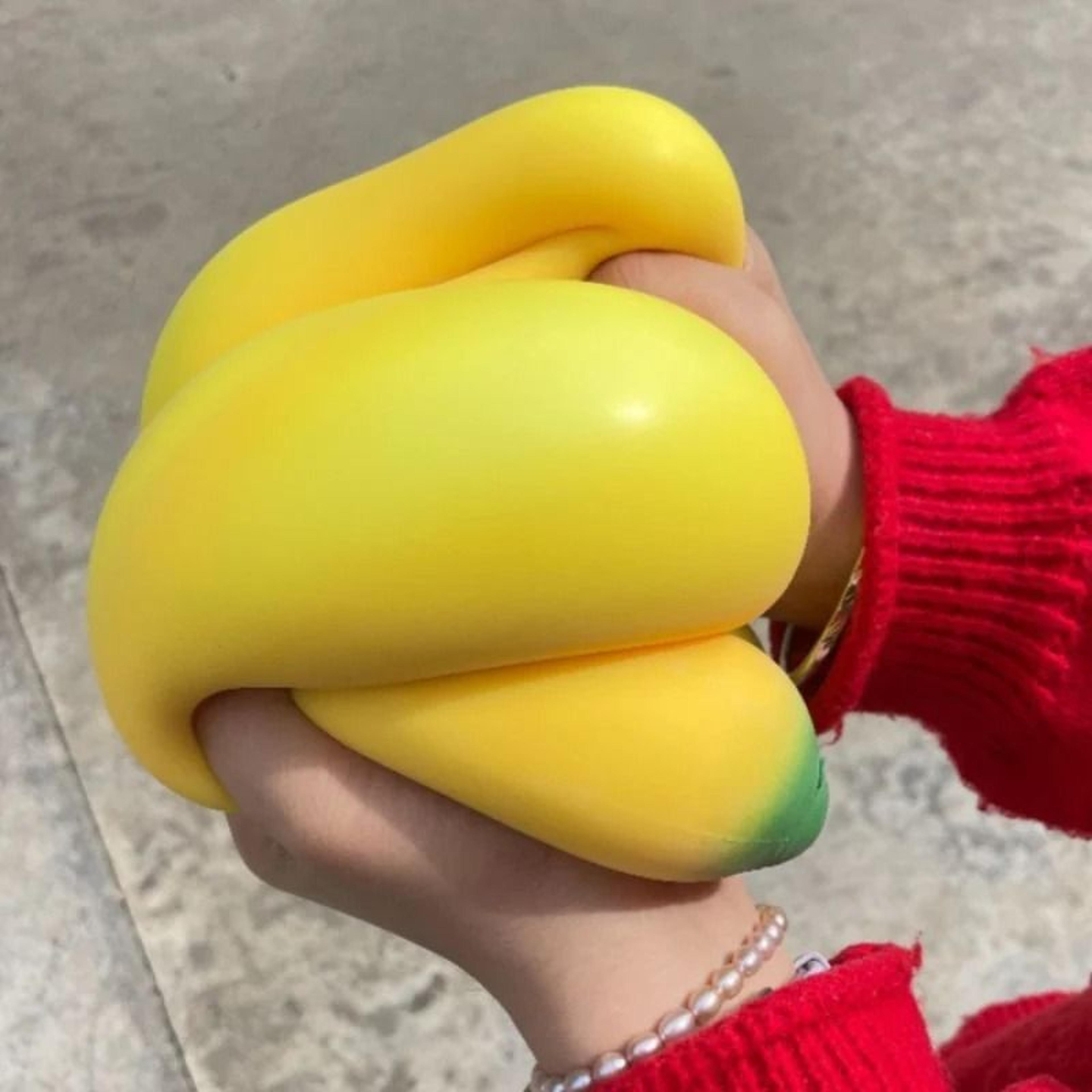 Jumbo Squishy Banana Simulation Giant Squeezing Stress Ball Slow Rebound Toy Adult Children Stress  3