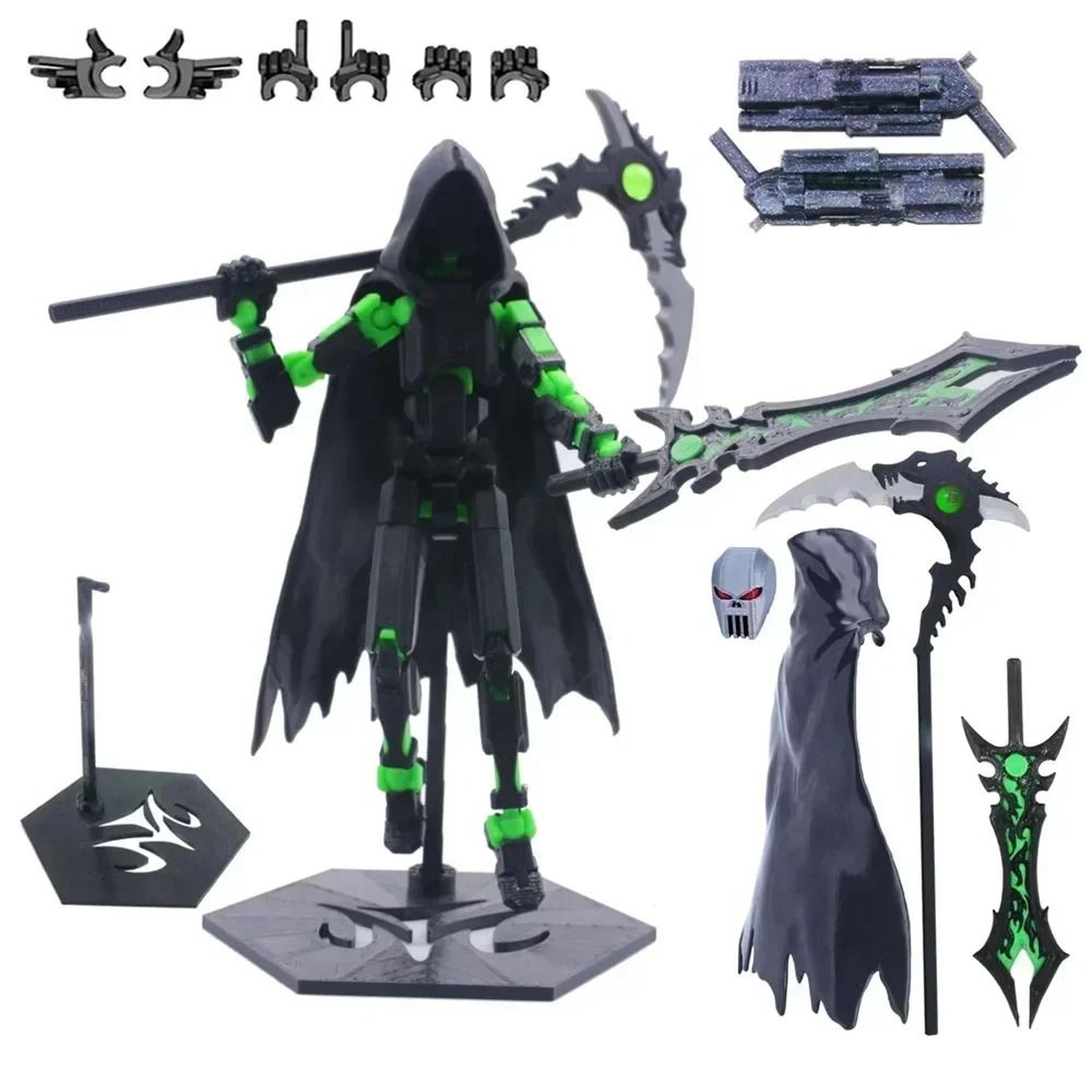 13 Action Figure Death Swordsman Titan Multi Jointed Movable Dummy Figure T13 Lucky 13 Nova Desktop 7