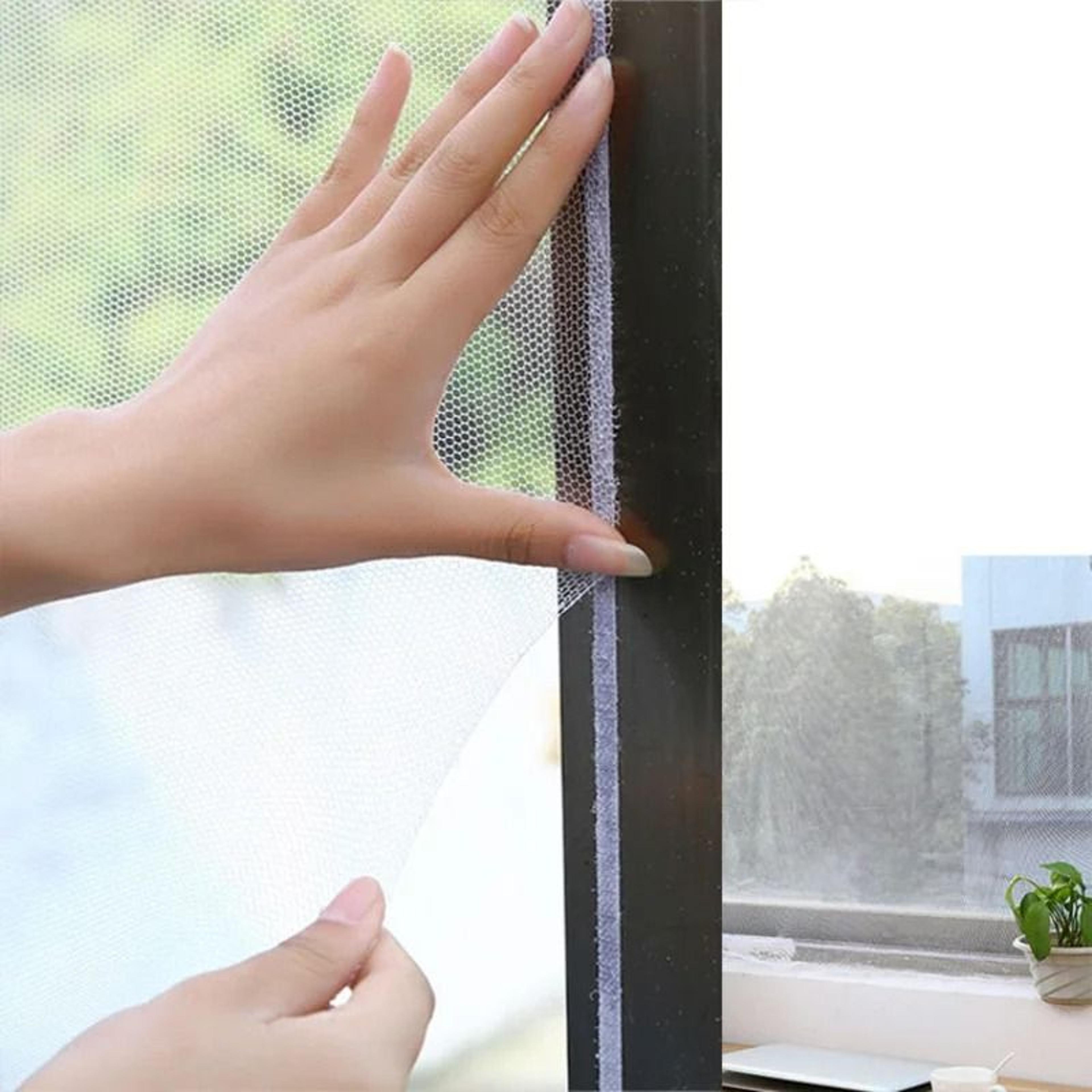 DIY Mesh Window Screen Net Insect Fly Mosquito Netting Protective Curtain With Adhesive Fastening T 1