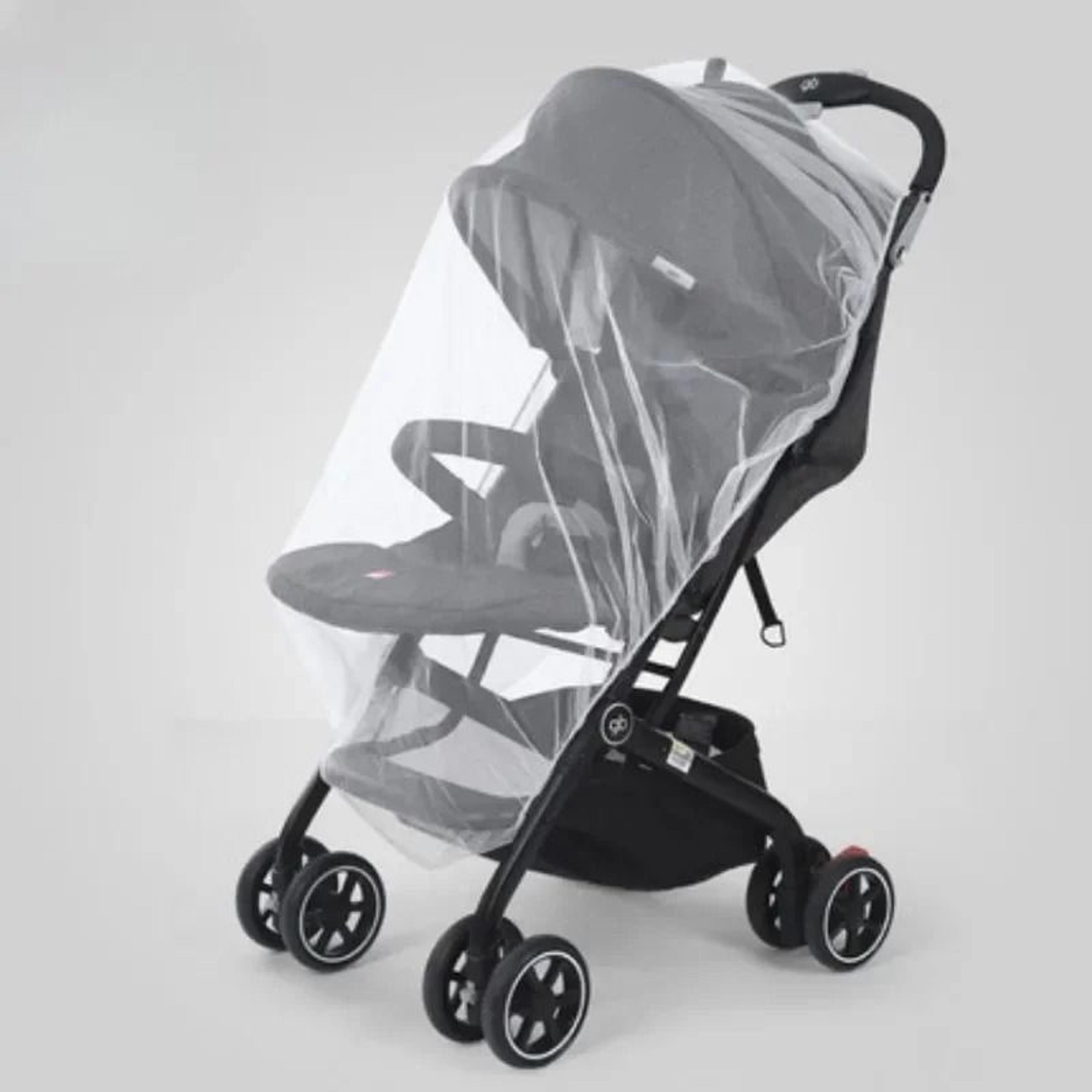 Universal Baby Stroller Mosquito Net Elastic Washable Mesh Protective Cover For Bassinets And Cribs 7