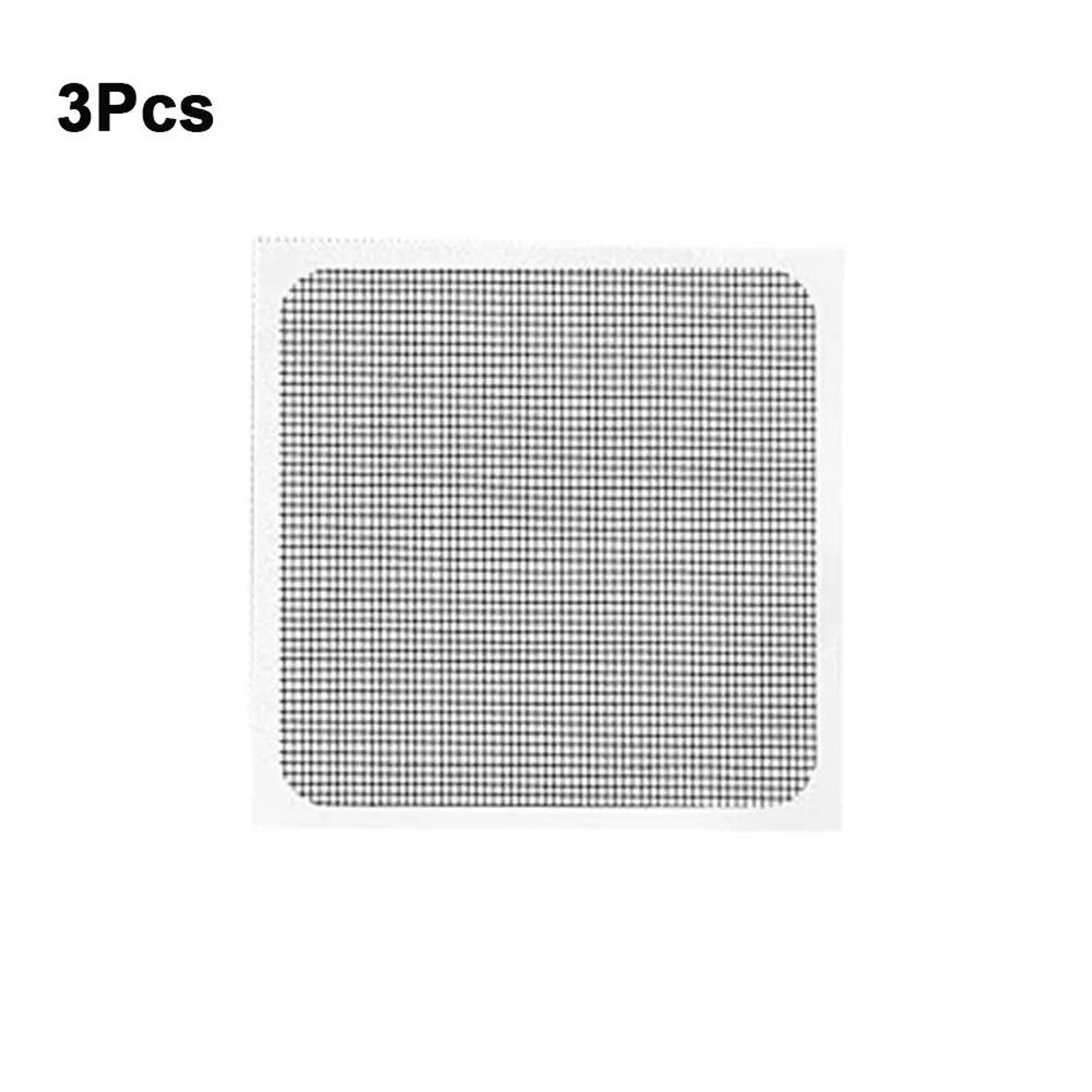 Adhesive Mesh Window Screen Repair Patch Stickers Anti Mosquito Fly Bug Net Fixer Pack 12