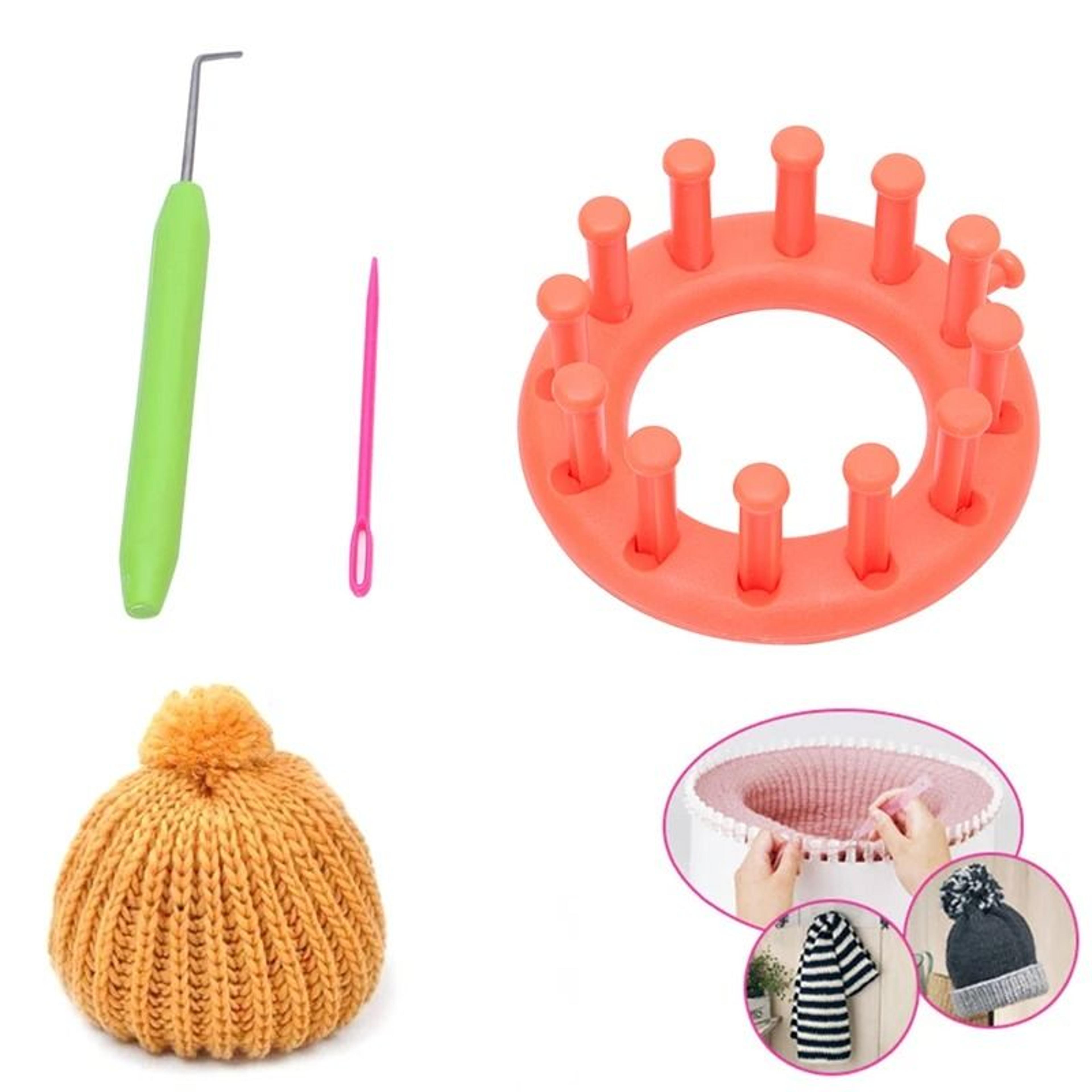 Circular Knitter Knitting Loom Needle Hook Tool For Sweater Hat Wool Crafting 4