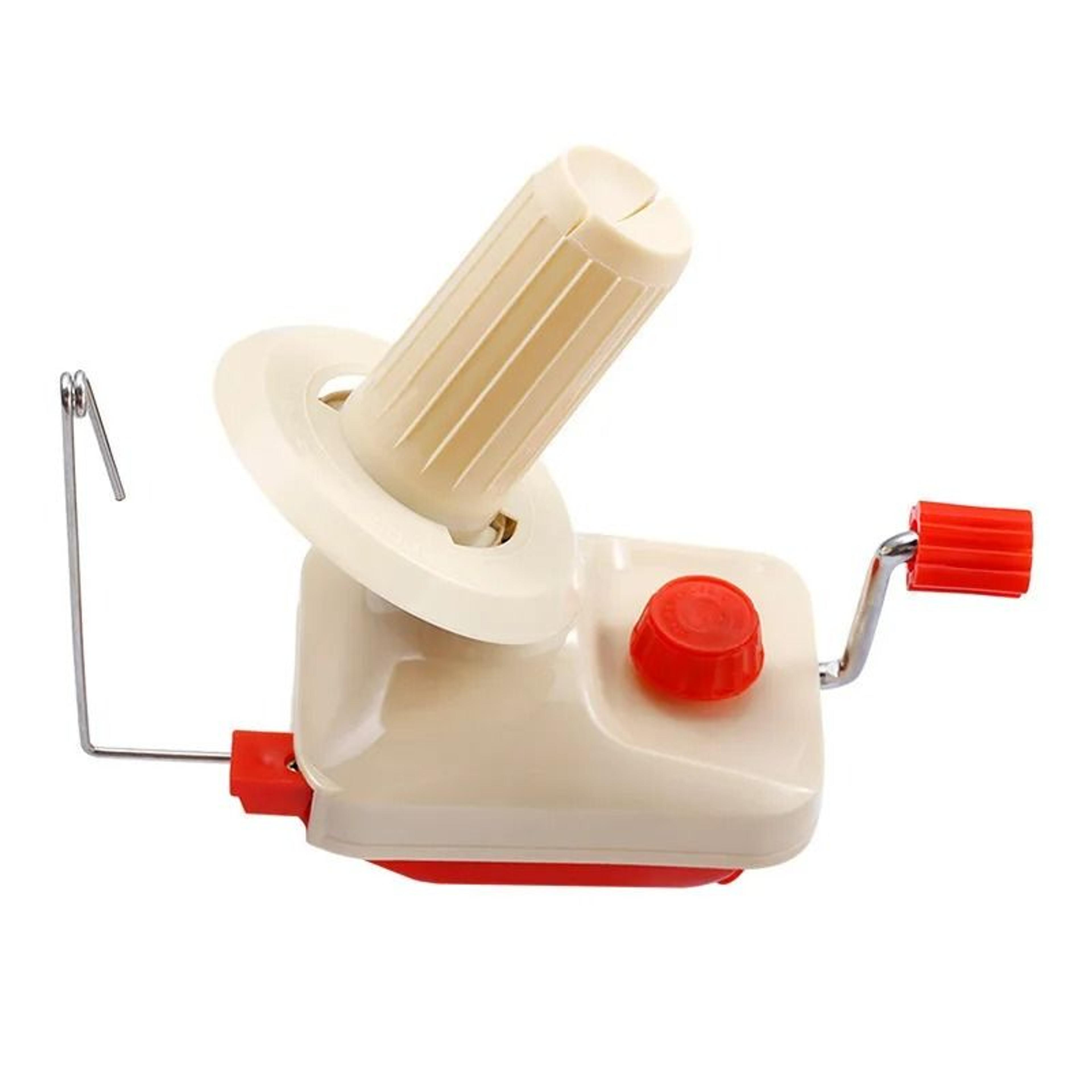 Small Hand Operated Cable Needle Wool Winding Machine Swift Yarn Fiber String Ball Winder Holder 7