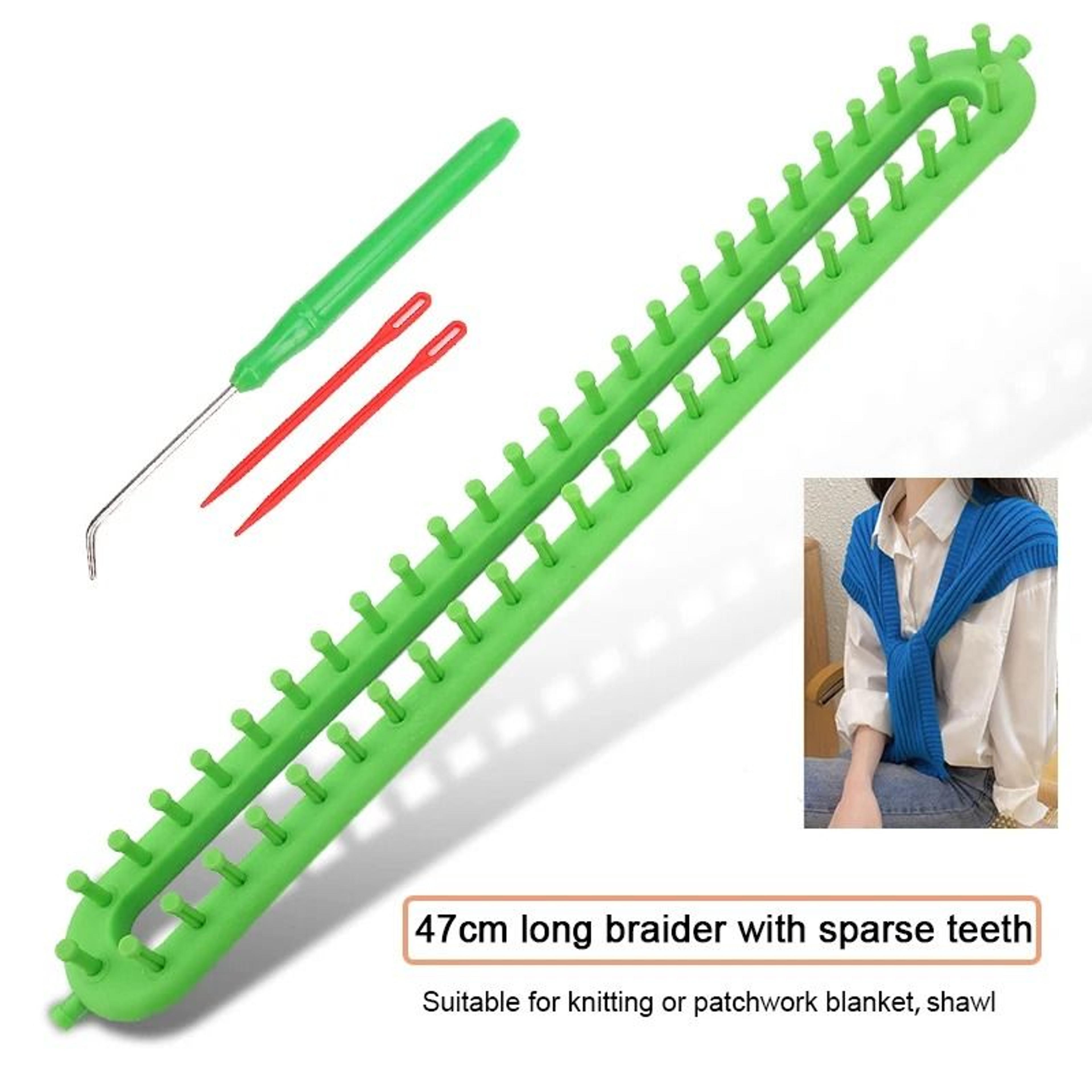 Round Knitting Loom Craft Tool Set With Crochet Hook And Needles For DIY Hat Scarf Sweater 14
