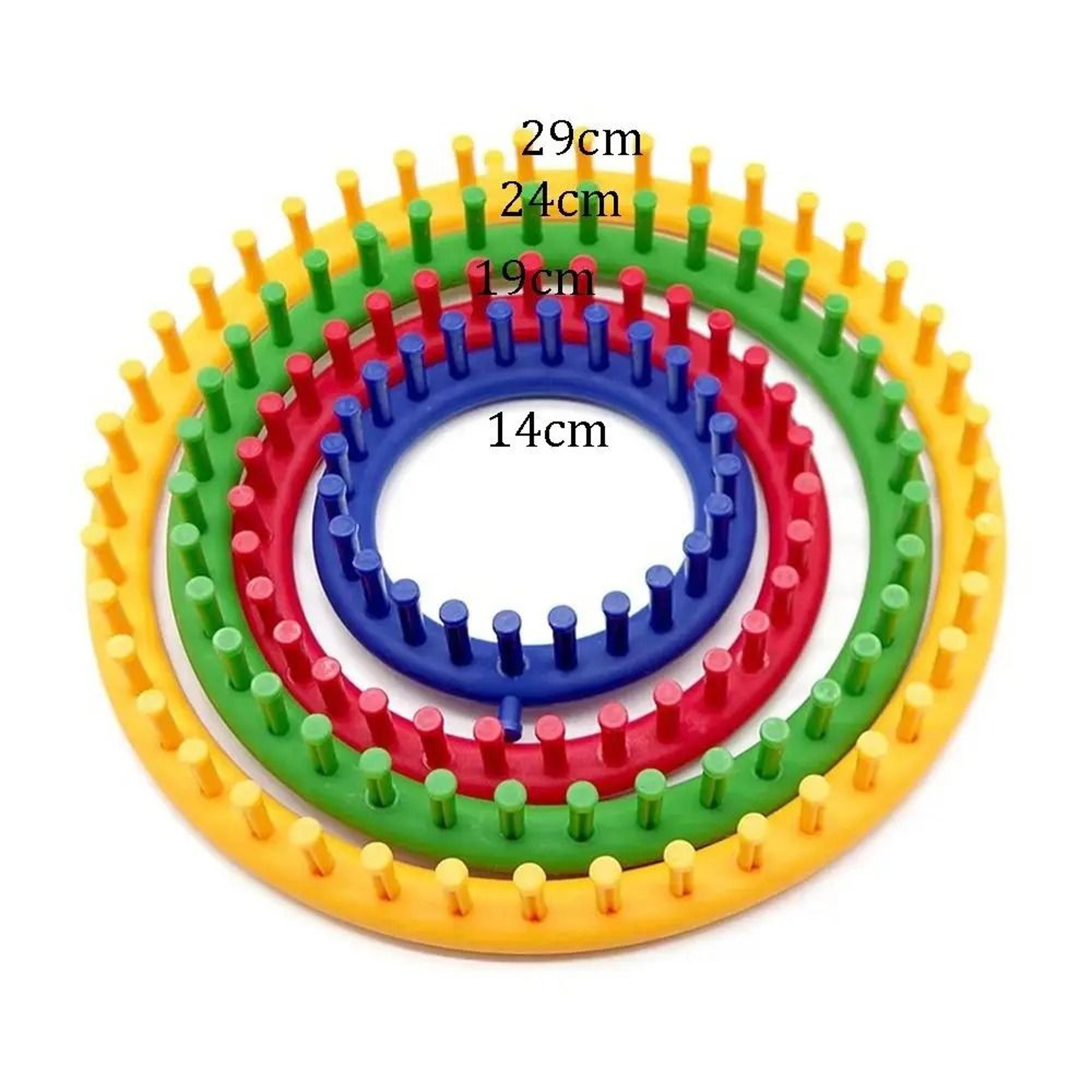 Circular Craft Loom Weaver Device For Weaving Scarf Sweater Hat Shawl 5