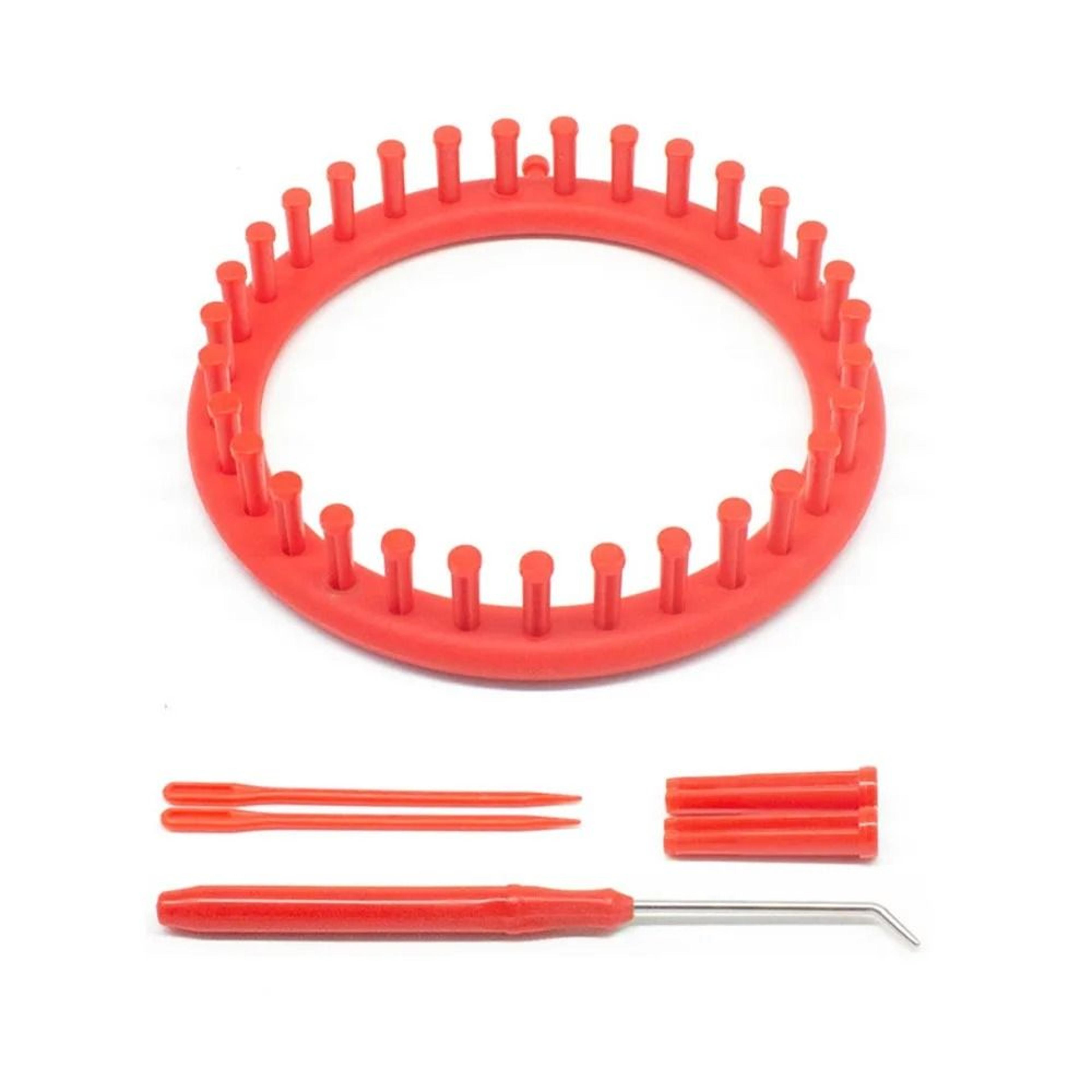 Circular Craft Loom Weaver Device For Weaving Scarf Sweater Hat Shawl 6