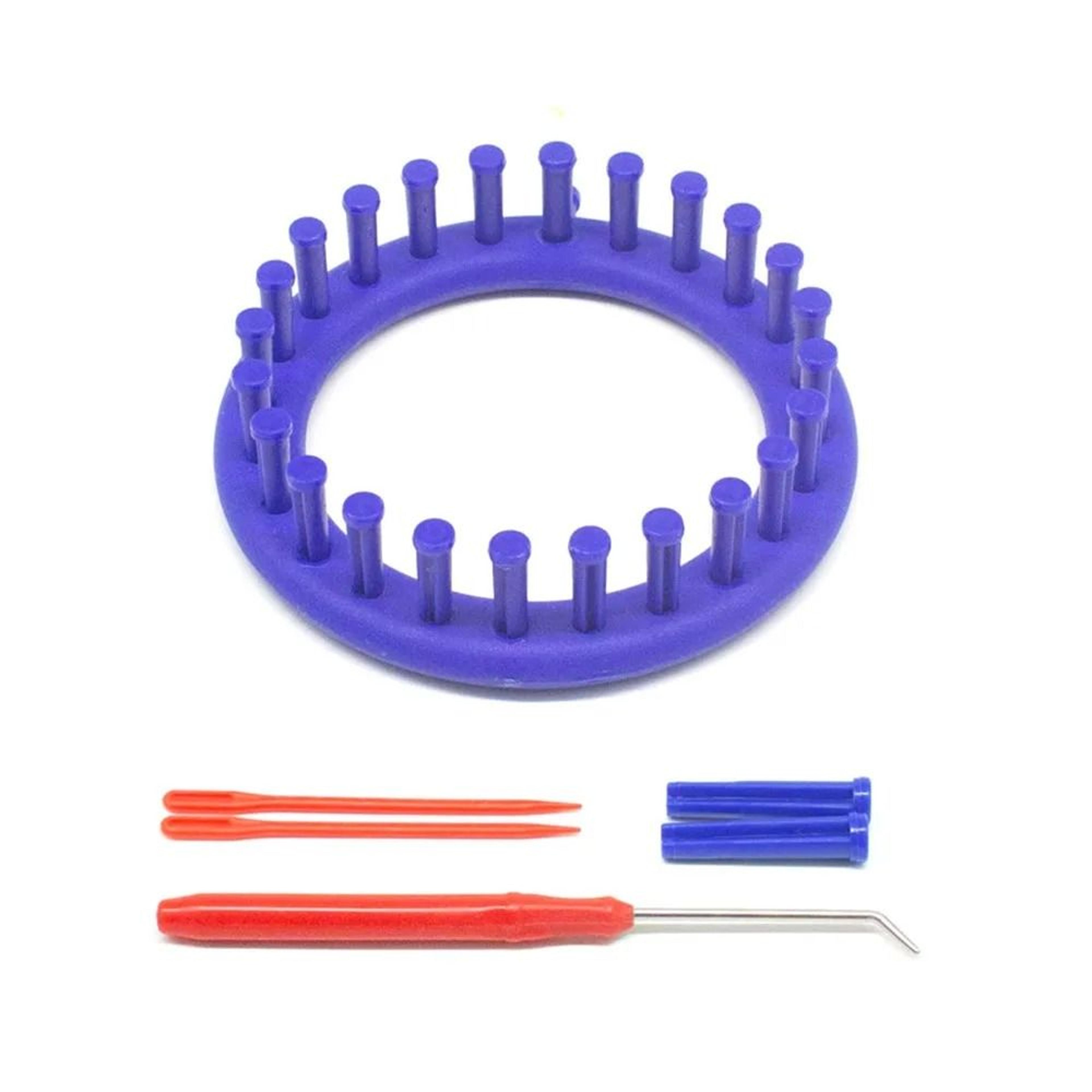 Circular Craft Loom Weaver Device For Weaving Scarf Sweater Hat Shawl 7