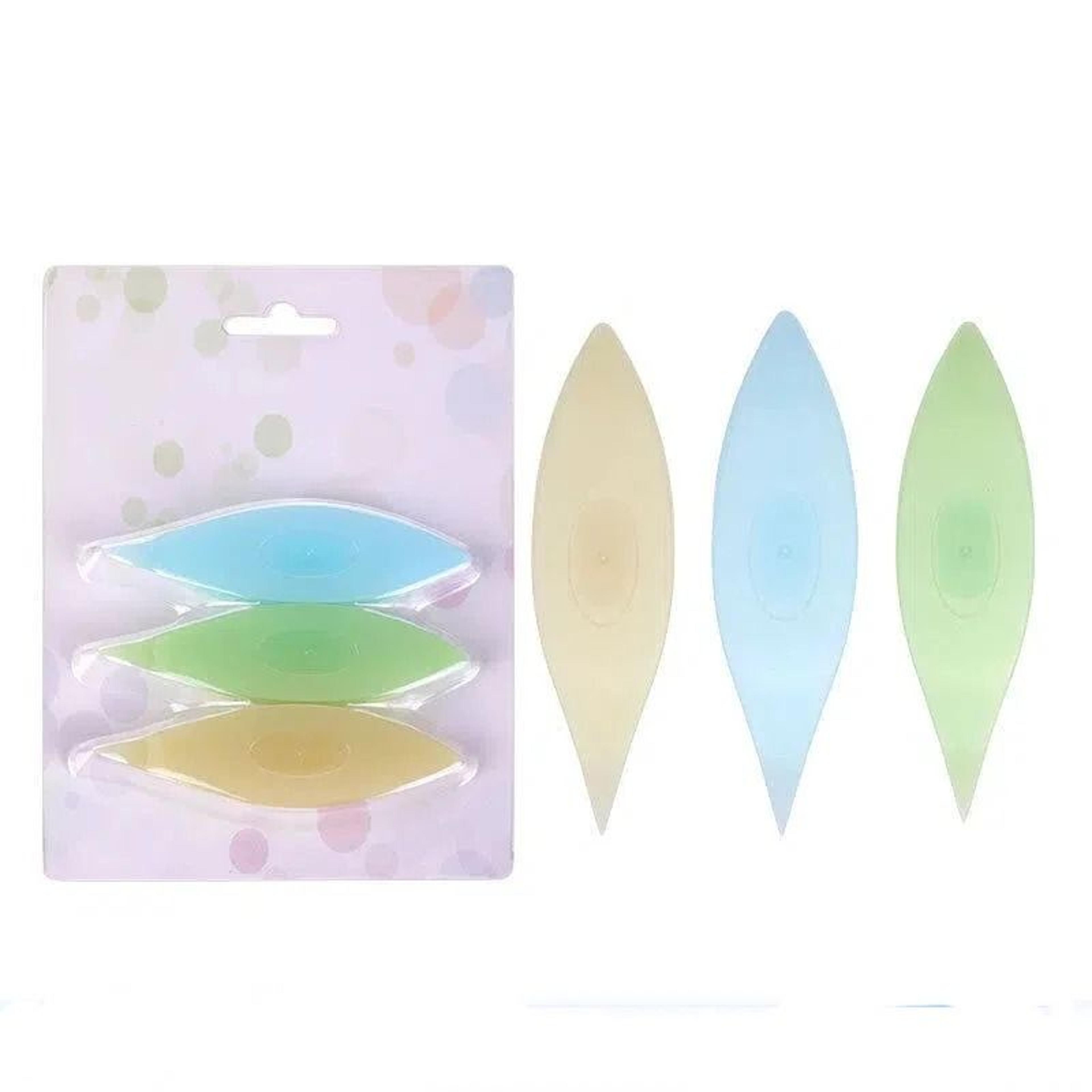 3 Pieces Plastic Tatting Shuttle Set For DIY Lace Making And Hand Weaving 6