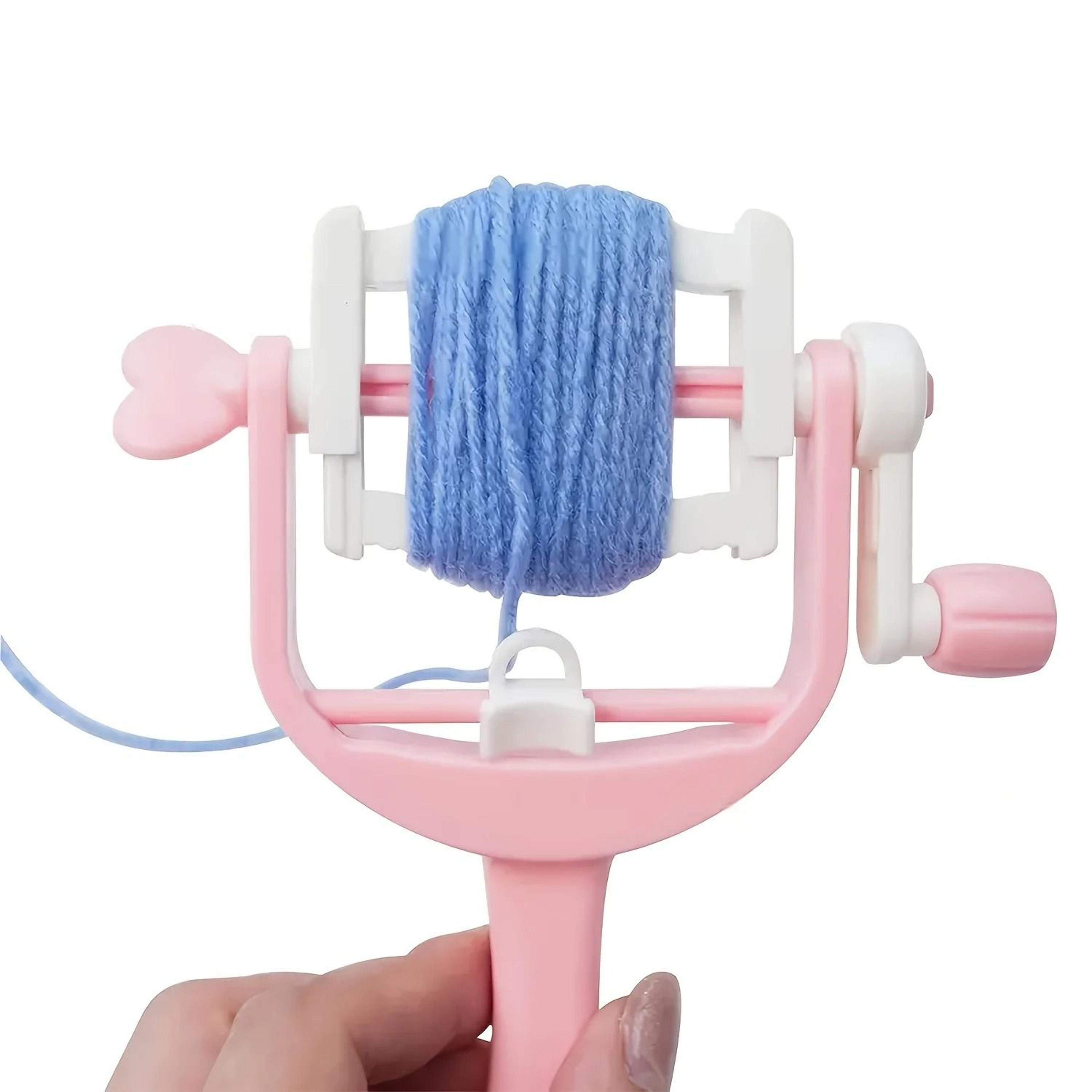Hand Cranked Winding Coil Fur Ball Knitter PomPom And Fringe Maker Tool 1