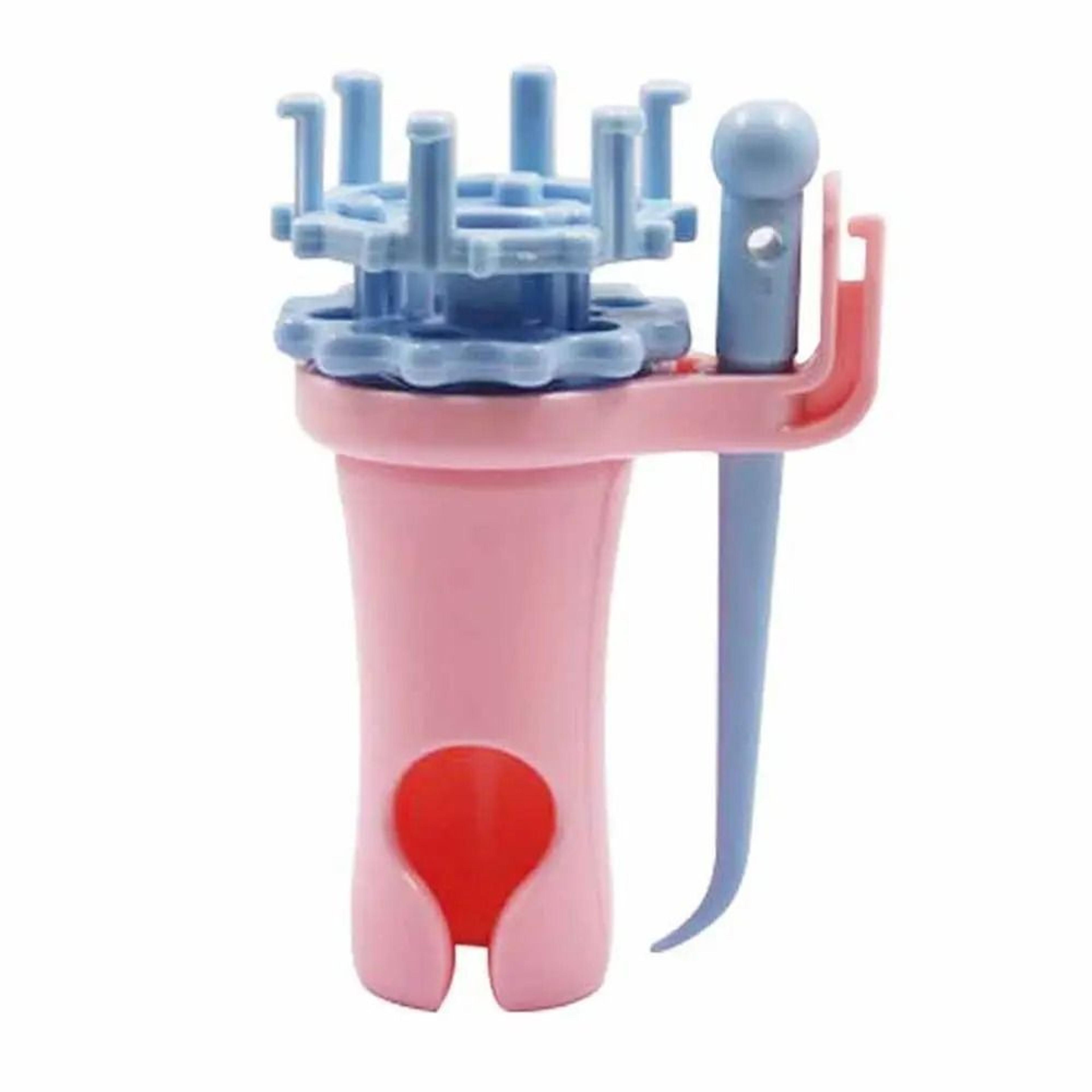 Double Head Manual Spool Knitter And French Knitting Loom Set For Yarn Crafts 6