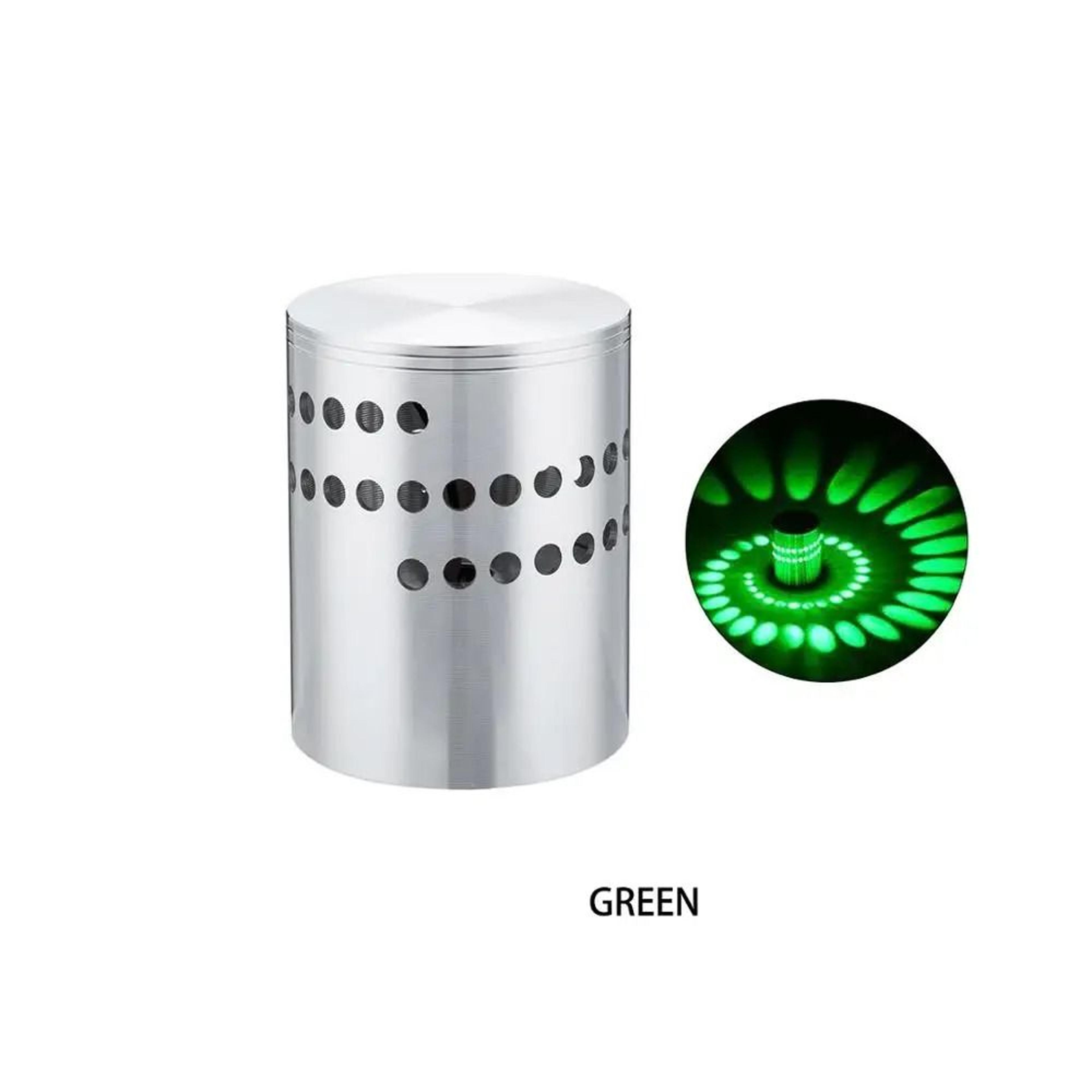RGB Spiral Hole LED Wall Light With Remote Control For Party Bar KTV And Home Decoration 8