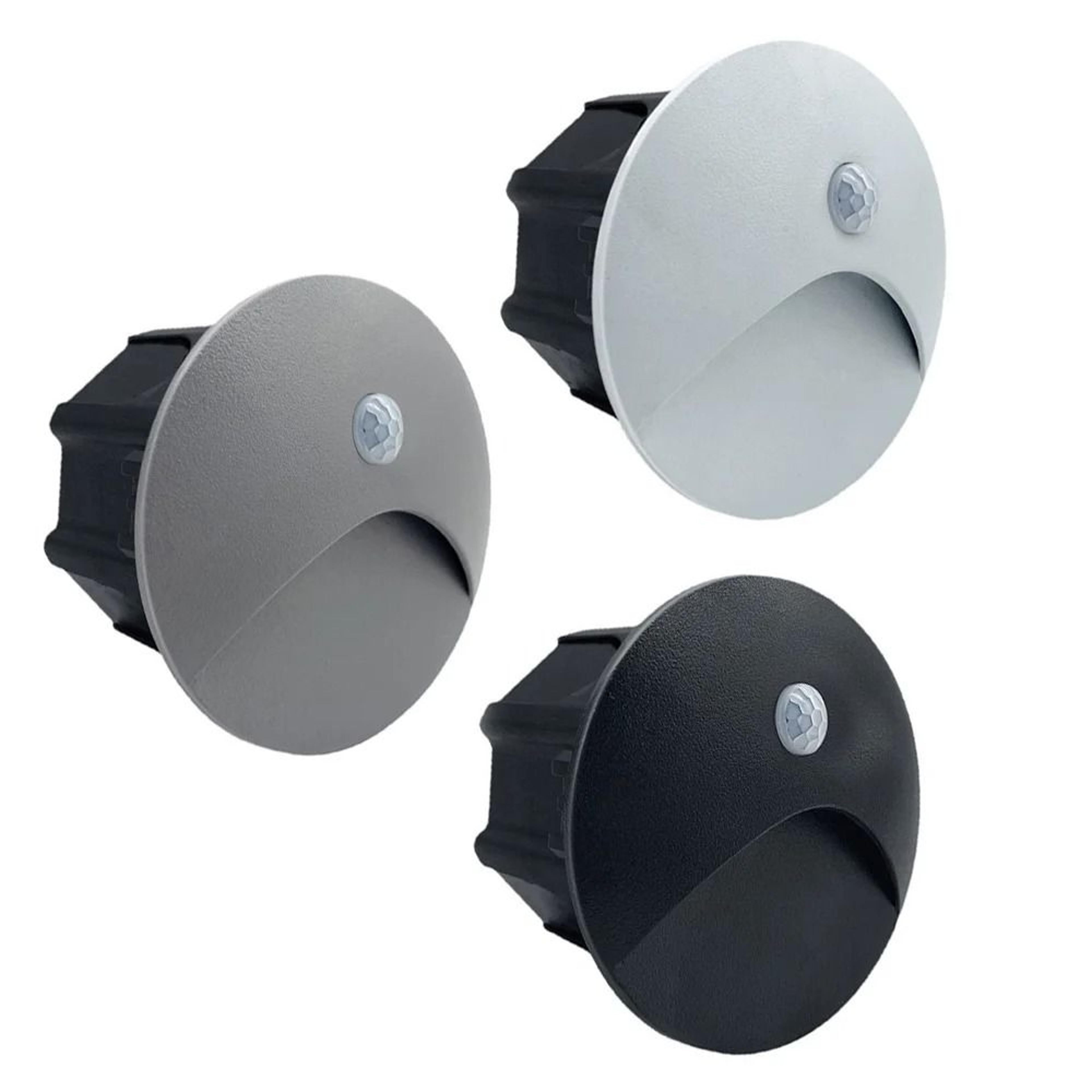 Recessed Waterproof LED Wall Step Light With PIR Motion Sensor For Staircase Corridor And Outdoor F 1