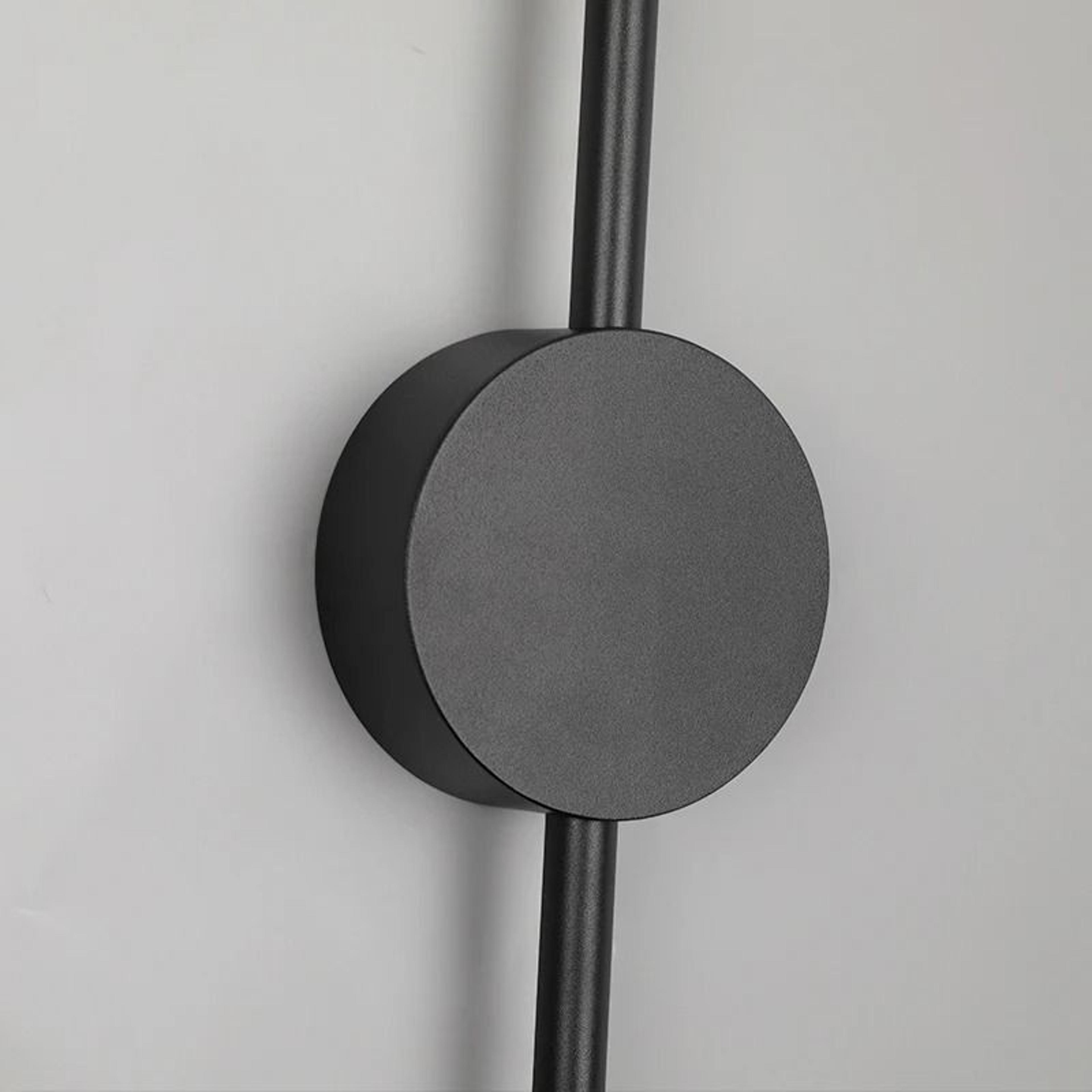 Modern Long Black I Shaped LED Wall Light Sconce For Bedroom Living Room And Corridor 5