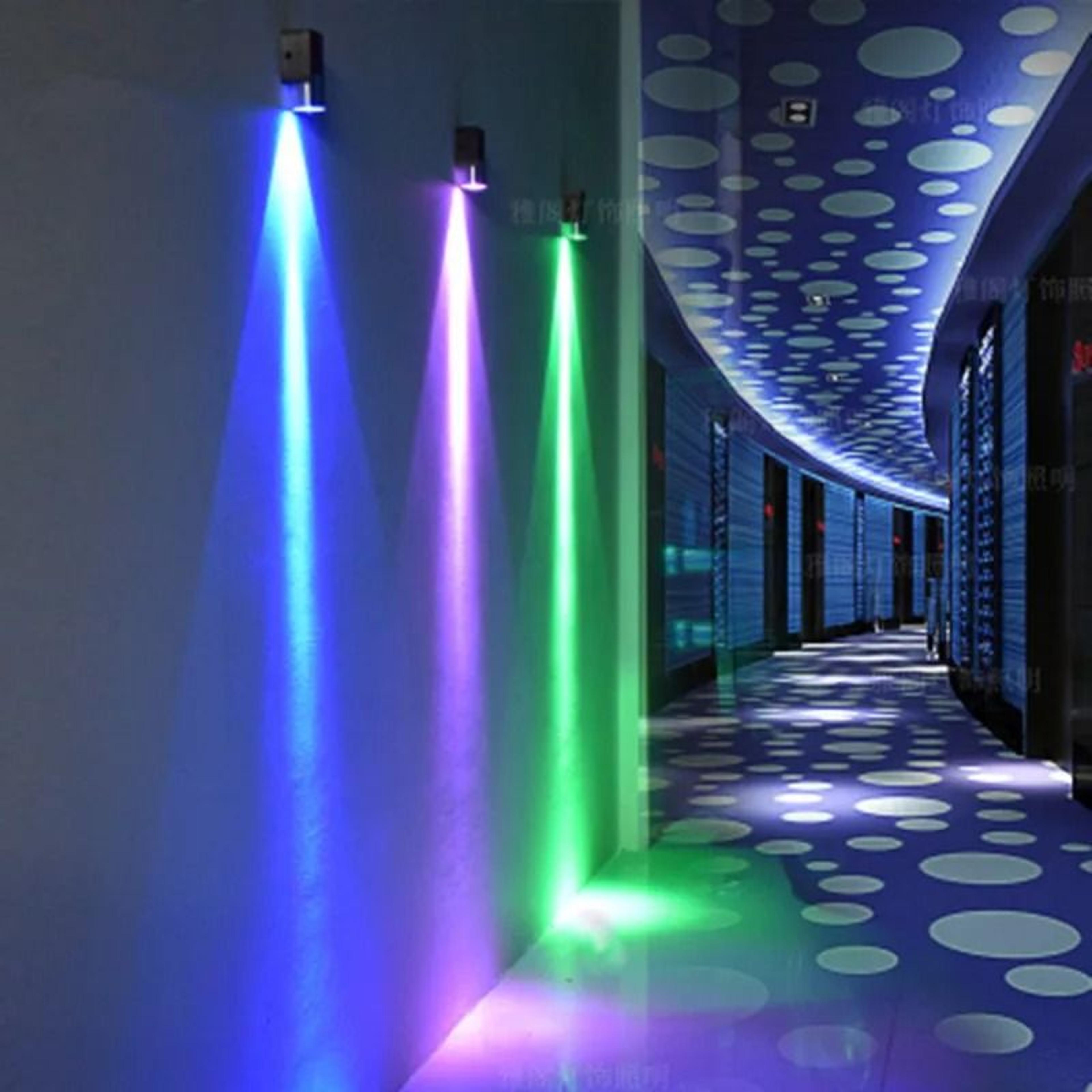 Colorful LED Corridor Wall Lamp Backlight Sconce For Bar And KTV Lounge 0