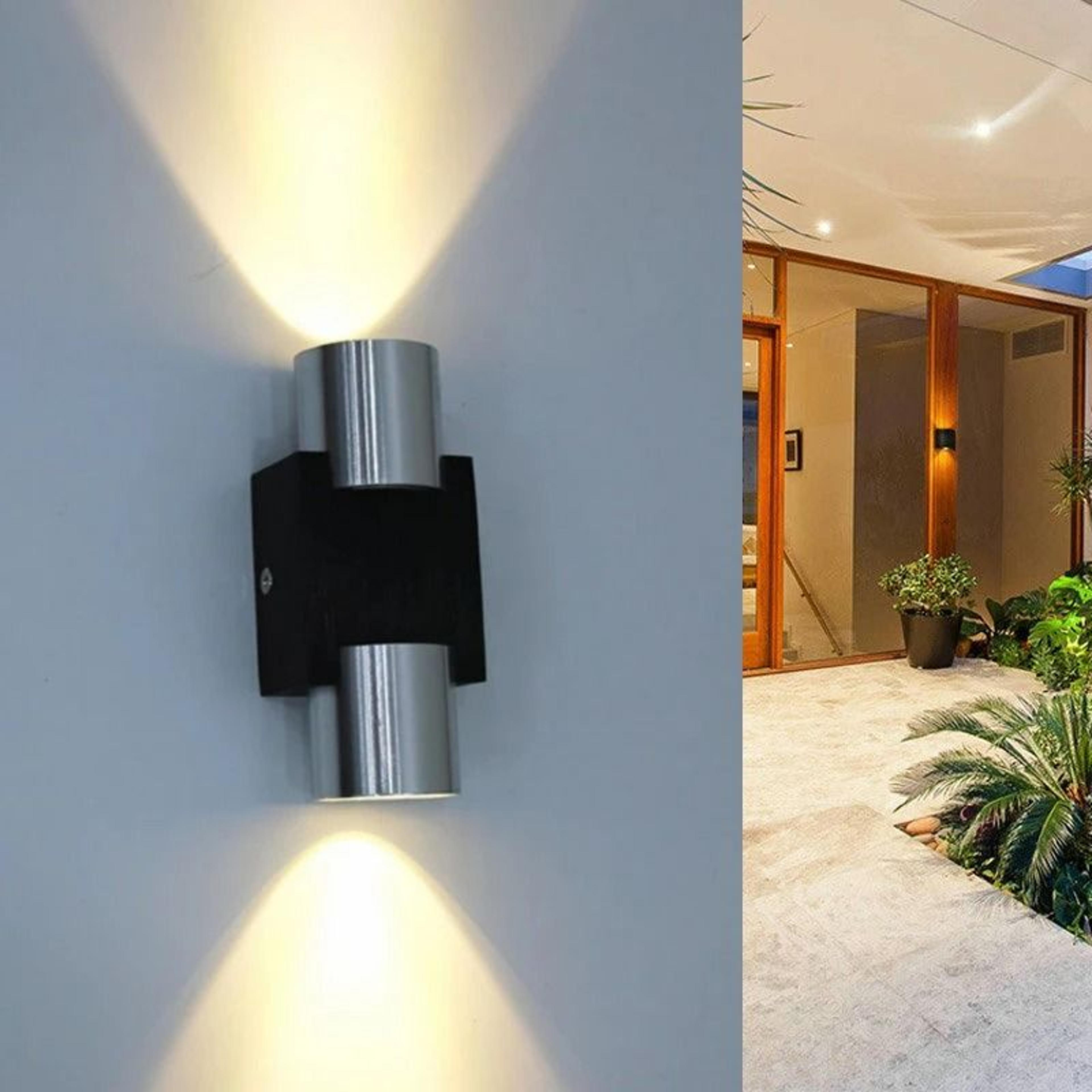 modern aluminum architectural led wall sconce light for bedroom, corridor, and living room