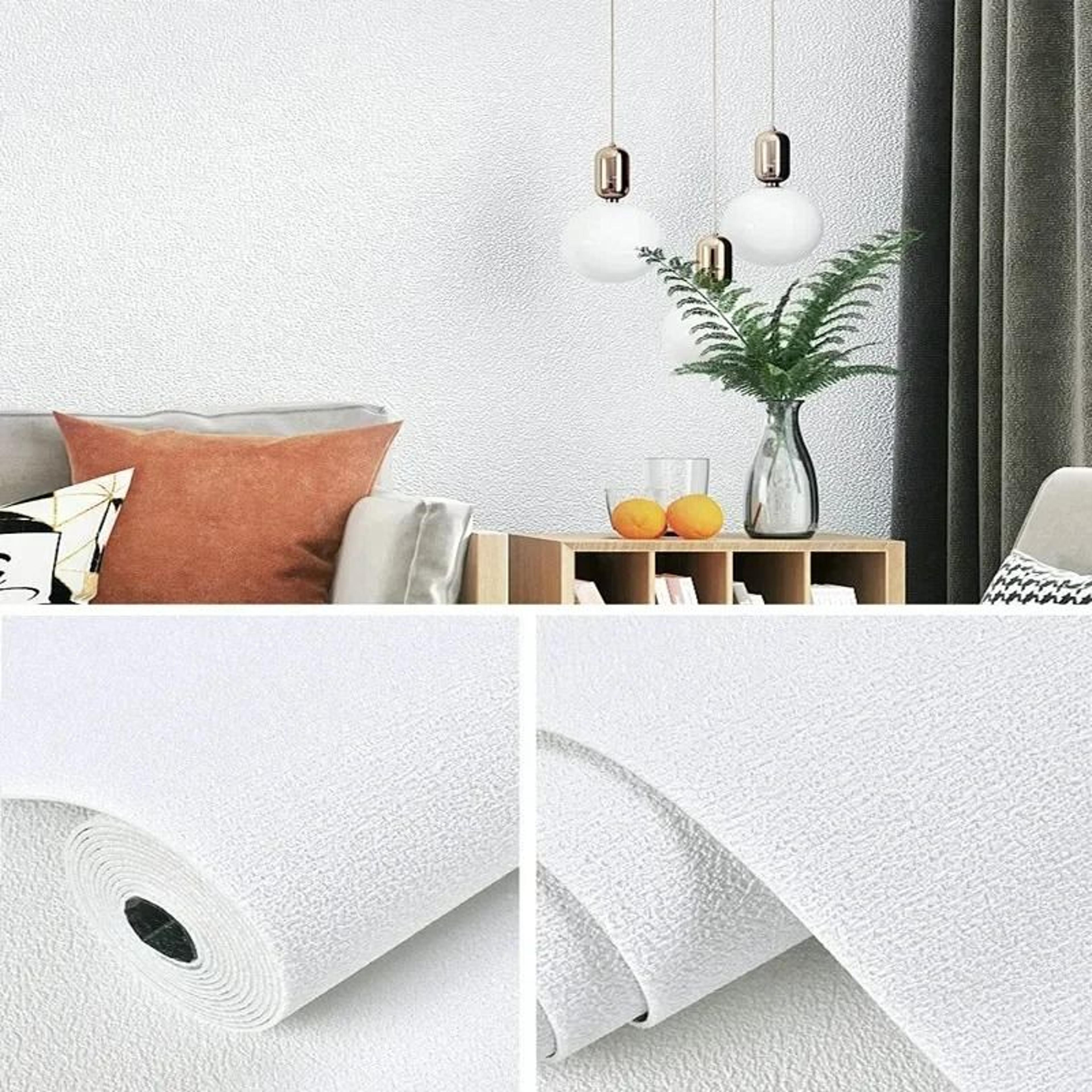 3D Continuous Self Adhesive Linen Wallpaper Waterproof Wall Sticker For Bedroom Living Room And Kit 7