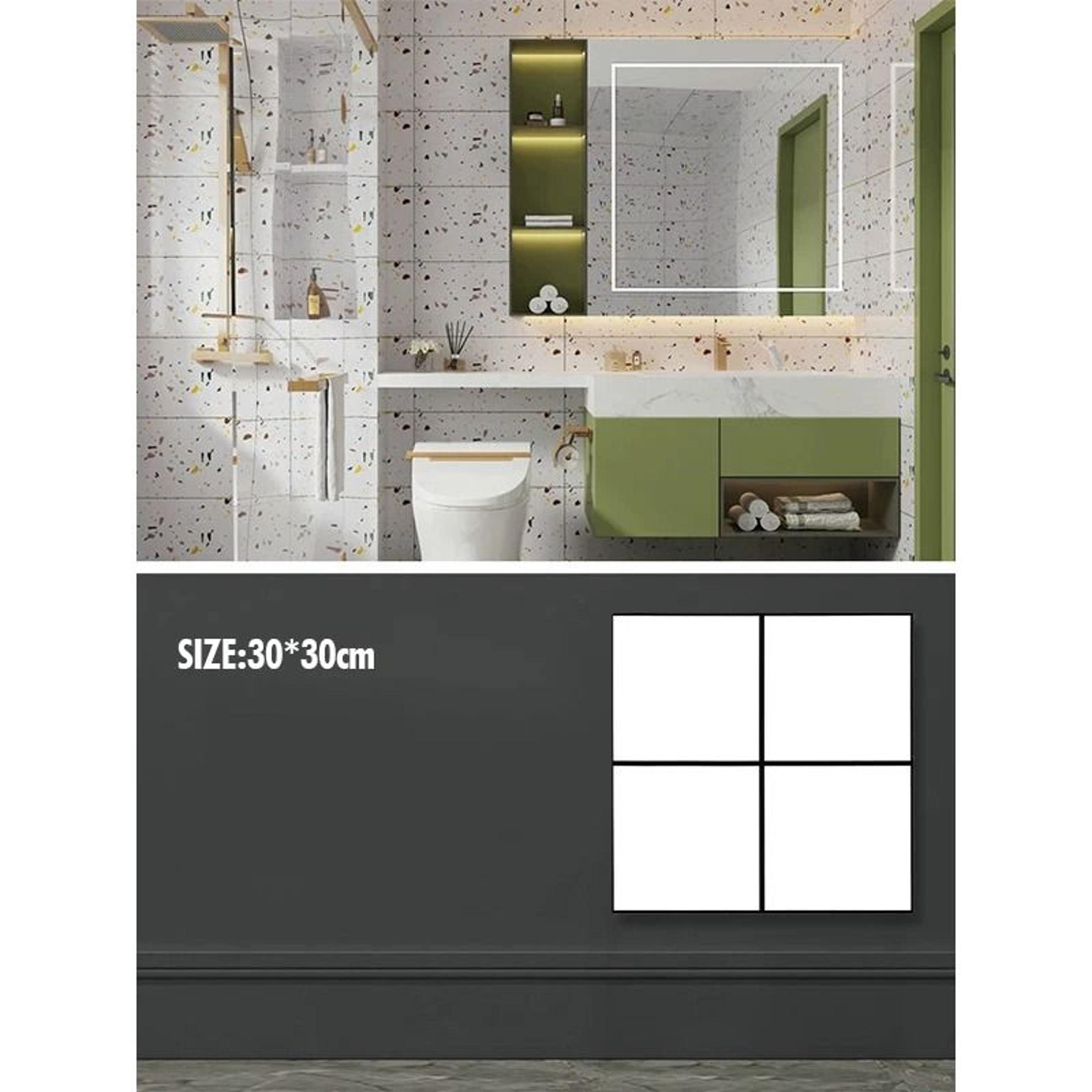 Waterproof Marble Tile PVC Self Adhesive Vinyl Wall Stickers For Bathroom Kitchen And Cupboard Back 20