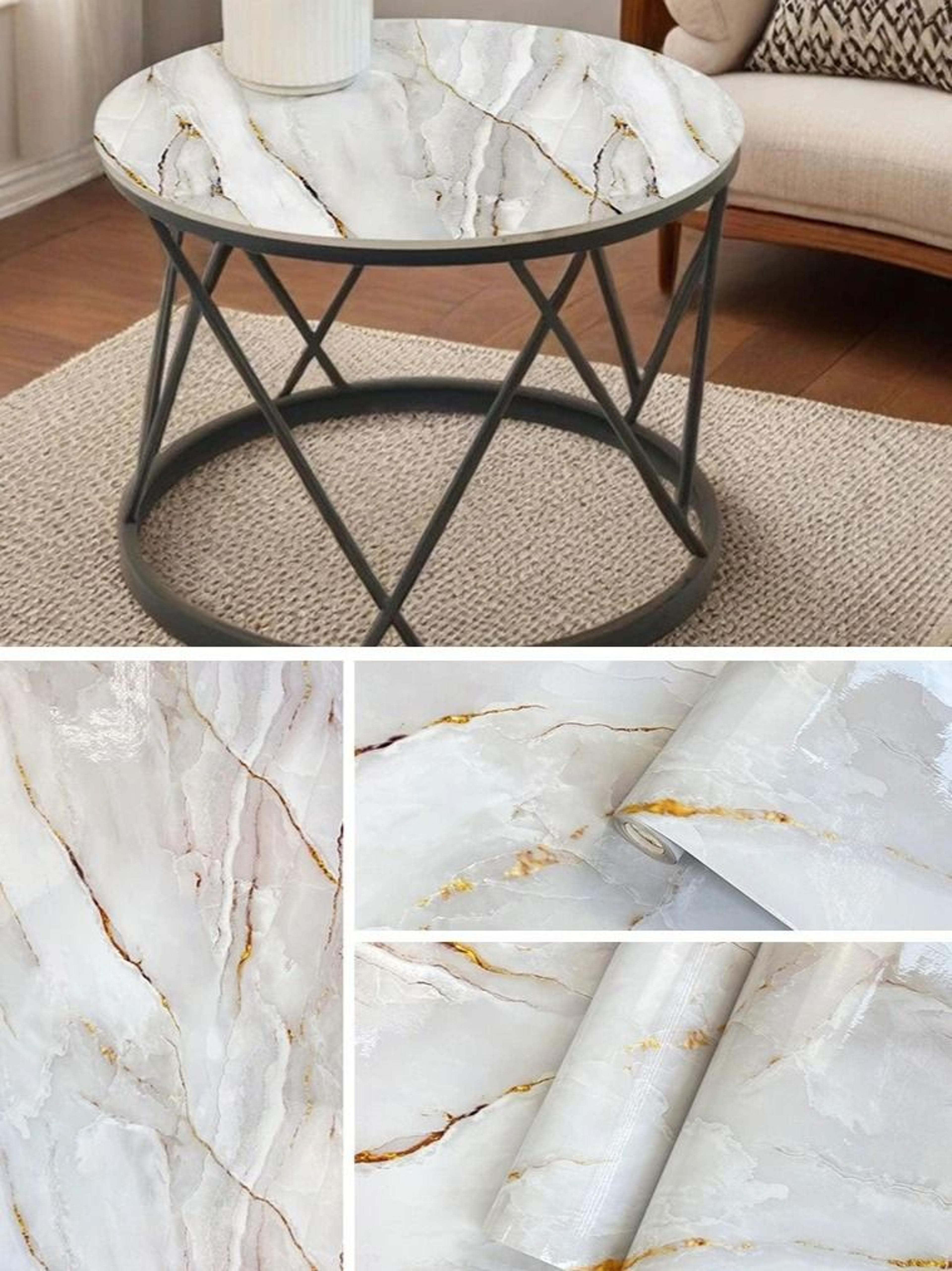 Smooth Marble Pattern Self Adhesive Wallpaper Oil Resistant And Waterproof Furniture Renovation Sti 4
